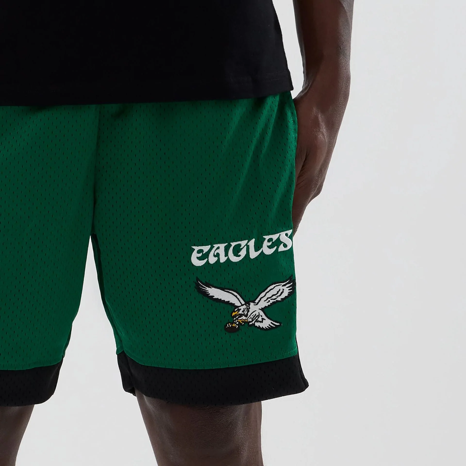 Philadelphia Eagles NFL Green Mesh Shorts - Image 5