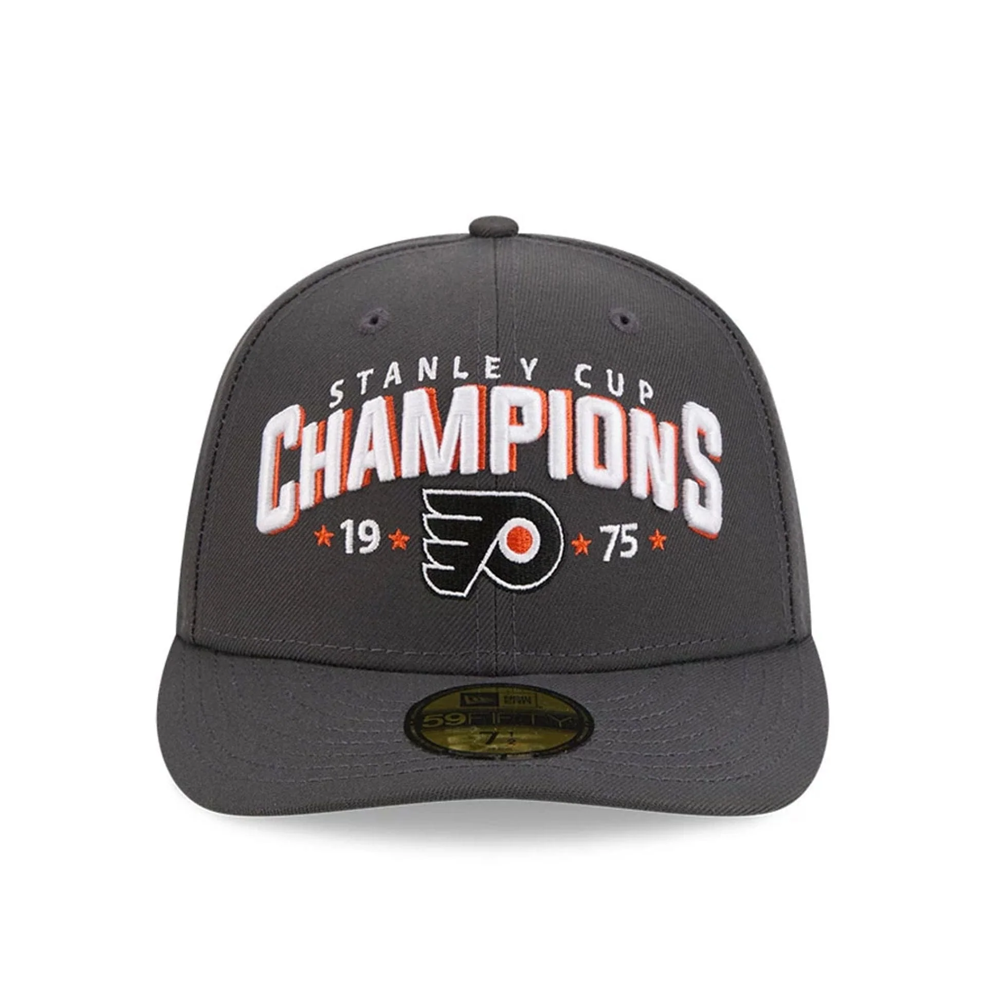 Philadelphia Flyers NHL Stanley Cup Champions Dark Grey 59FIFTY Fitted Cap - Image 3