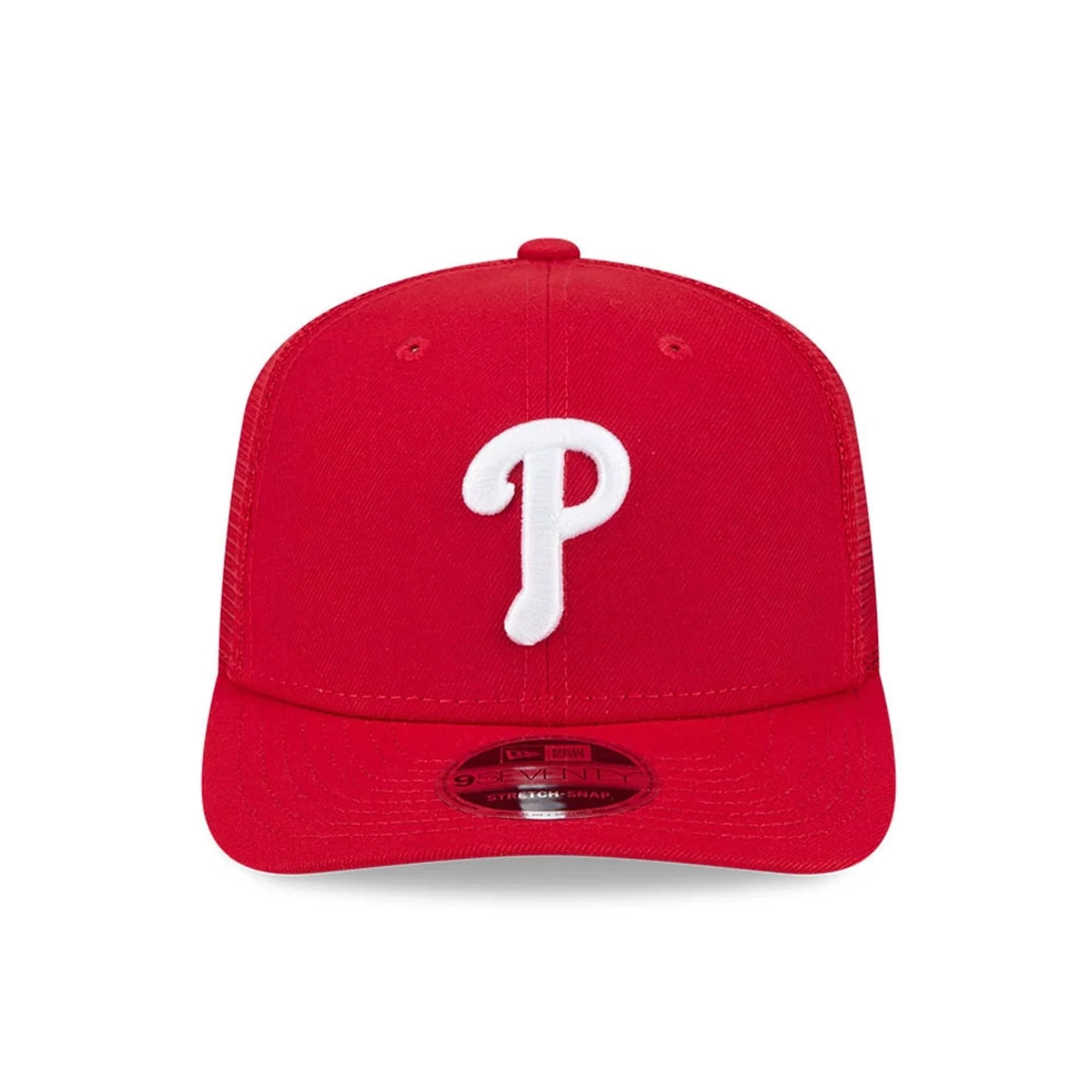 Philadelphia Phillies MLB Evergreen Red 9SEVENTY Stretch Snap Cap - Image 3