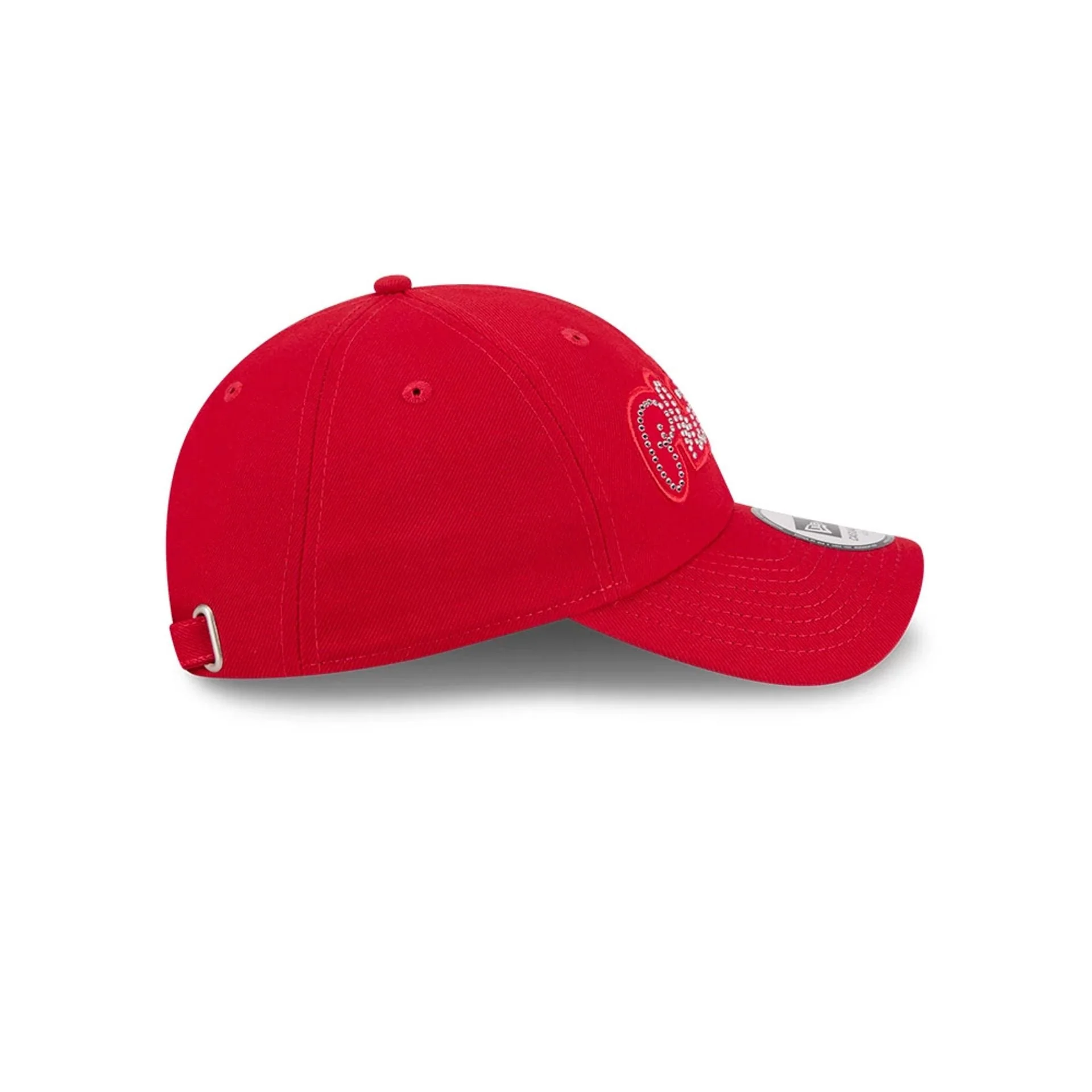 Philadelphia Phillies MLB Rhinestone Red Casual Classic Adjustable Cap - Image 6