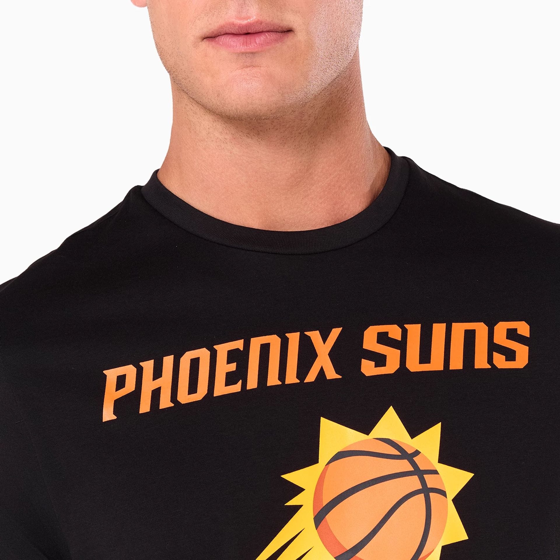 Phoenix Suns NBA Black T-Shirt - Image 3