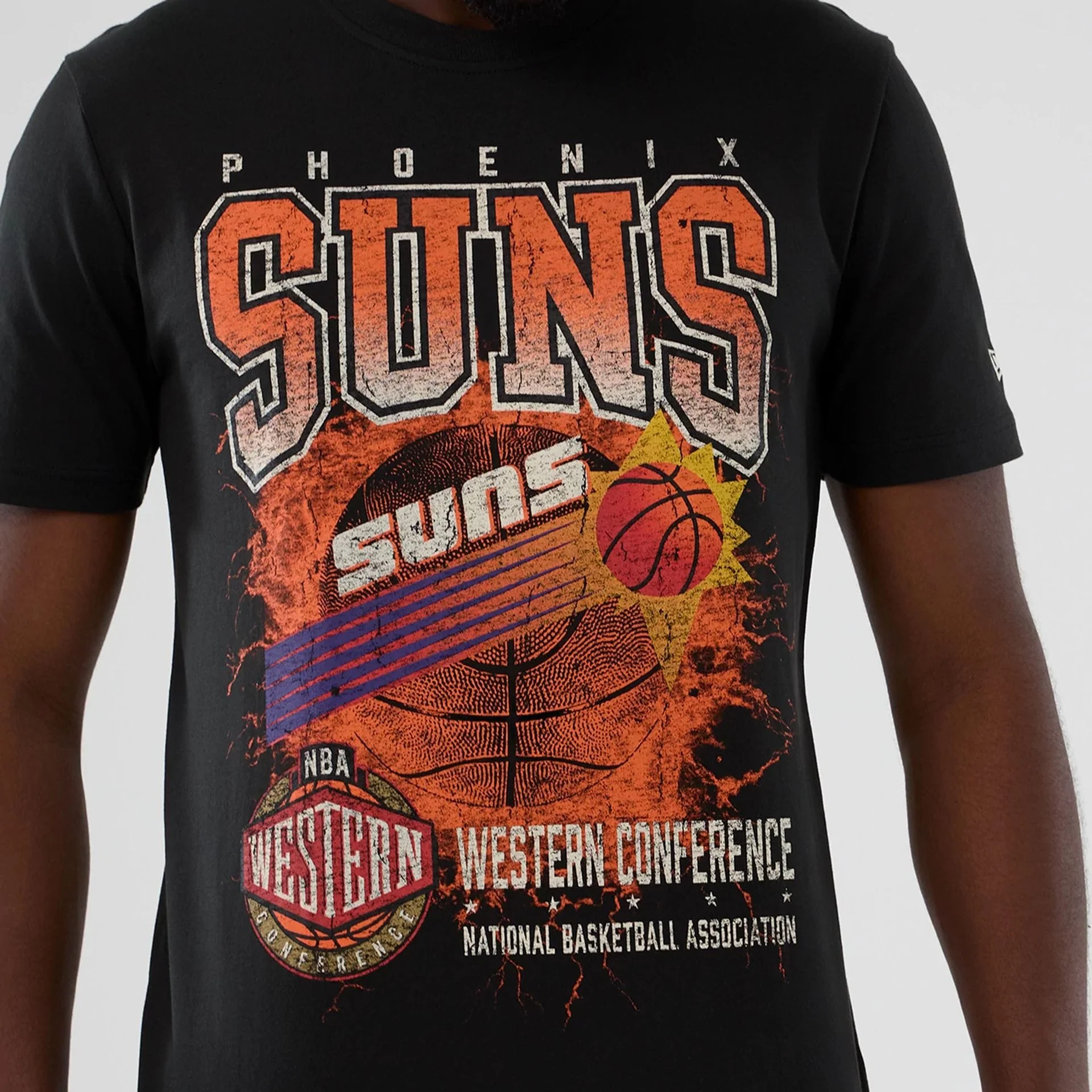 Phoenix Suns NBA Hardwood Classic Black T-Shirt - Image 3