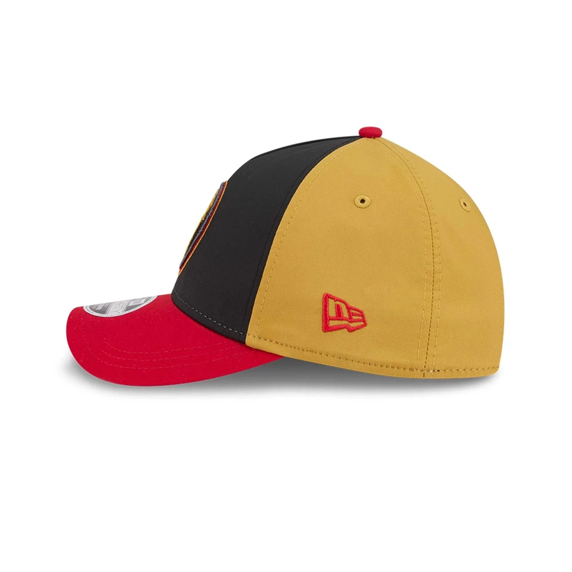 Pirates MLB City Connect Black 39THIRTY M-Crown A-Frame Stretch Fit Cap - Image 7