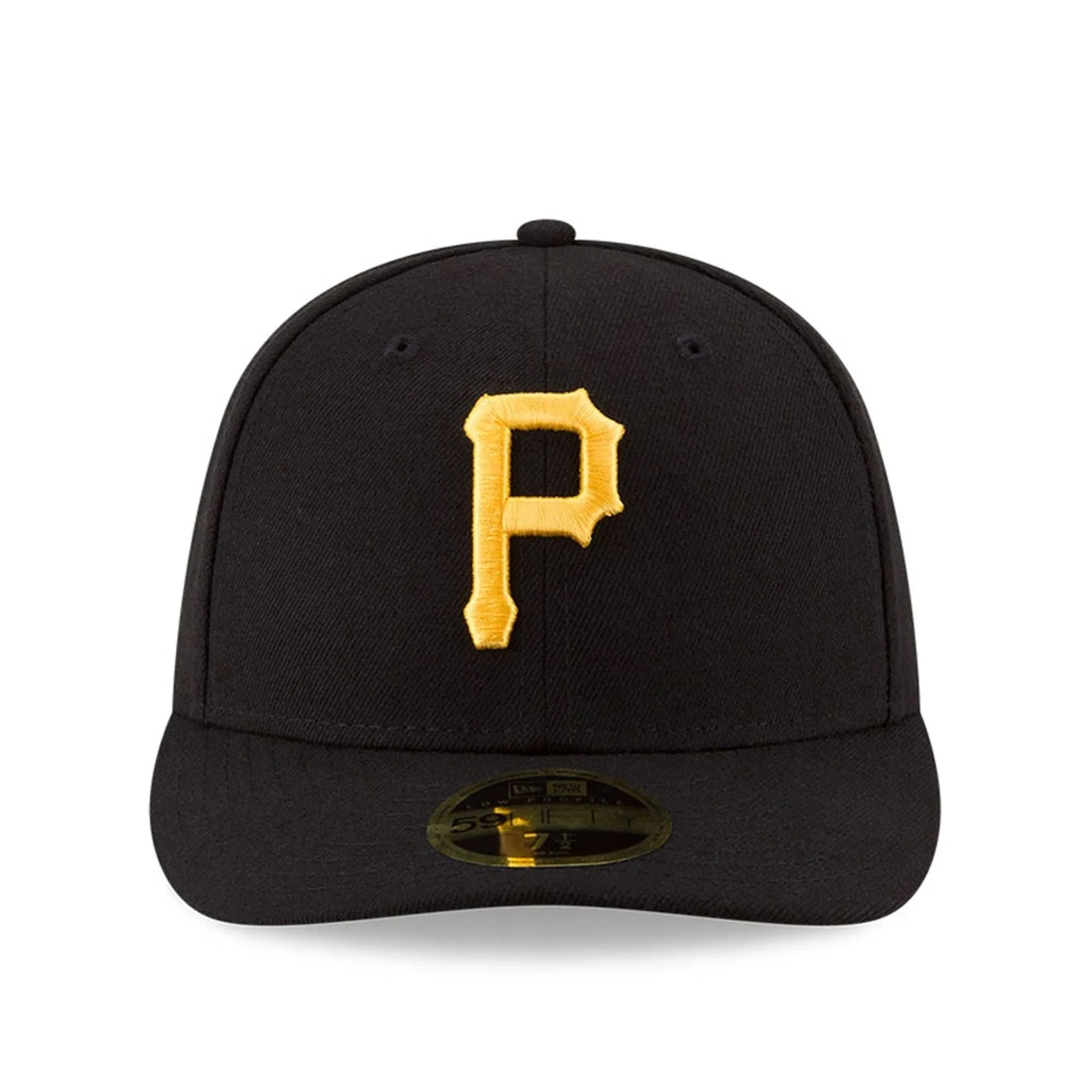Pittsburgh Pirates Authentic Collection Black Low Profile 59FIFTY Fitted Cap - Image 2