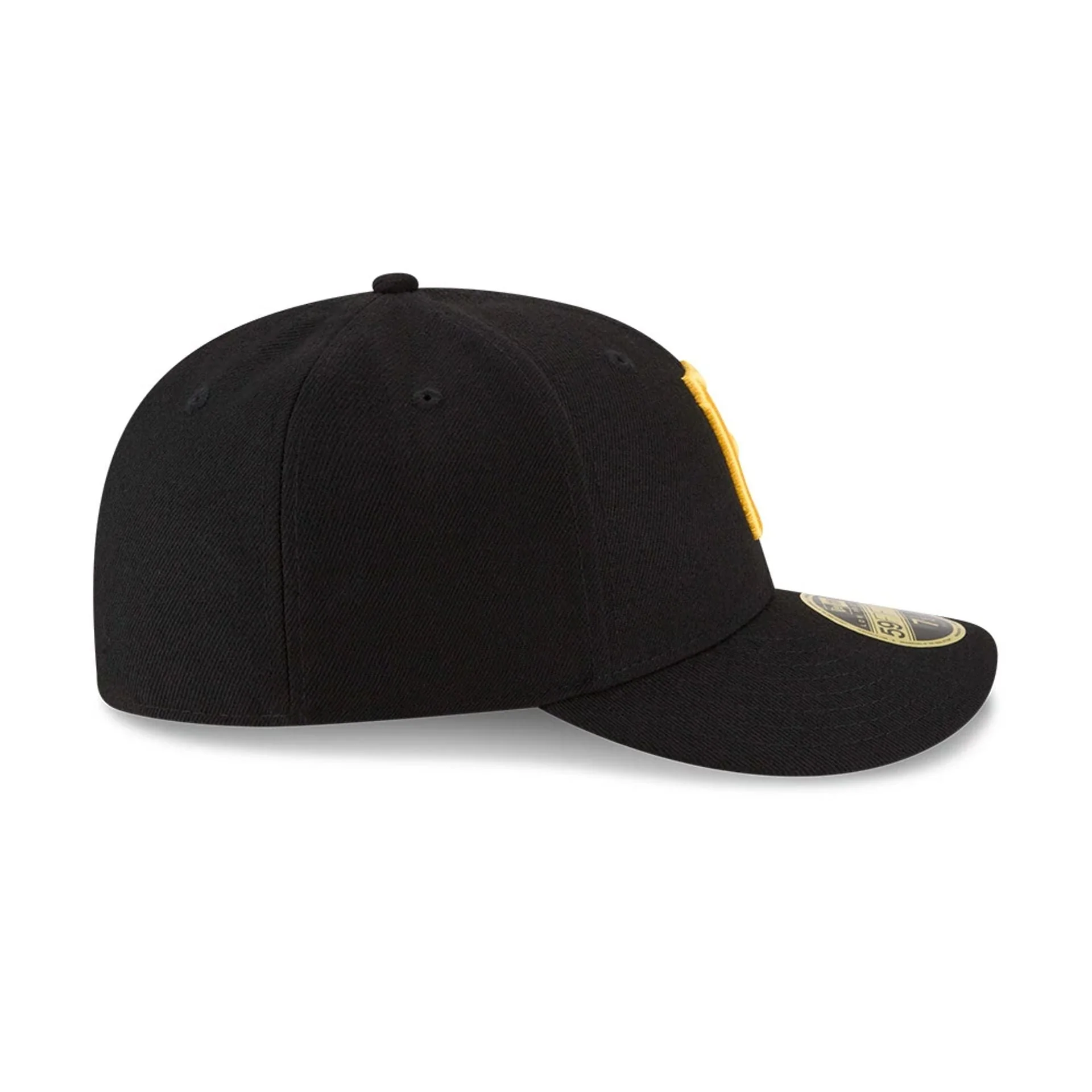 Pittsburgh Pirates Authentic Collection Black Low Profile 59FIFTY Fitted Cap - Image 5