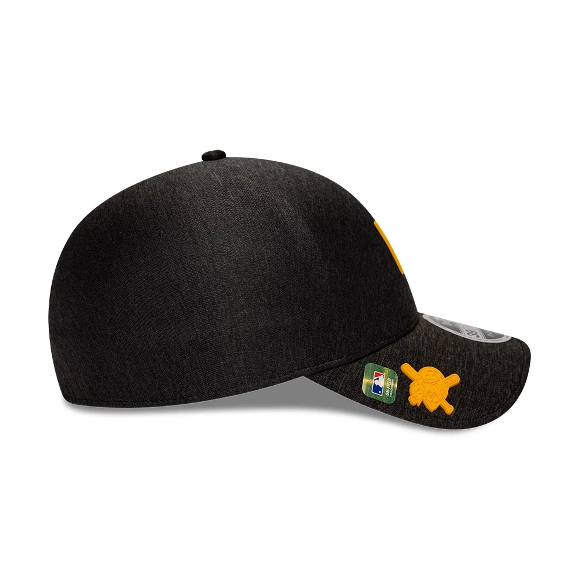 Pittsburgh Pirates MLB Clubhouse Black 39THIRTY Infinity Stretch Fit Cap - Image 5