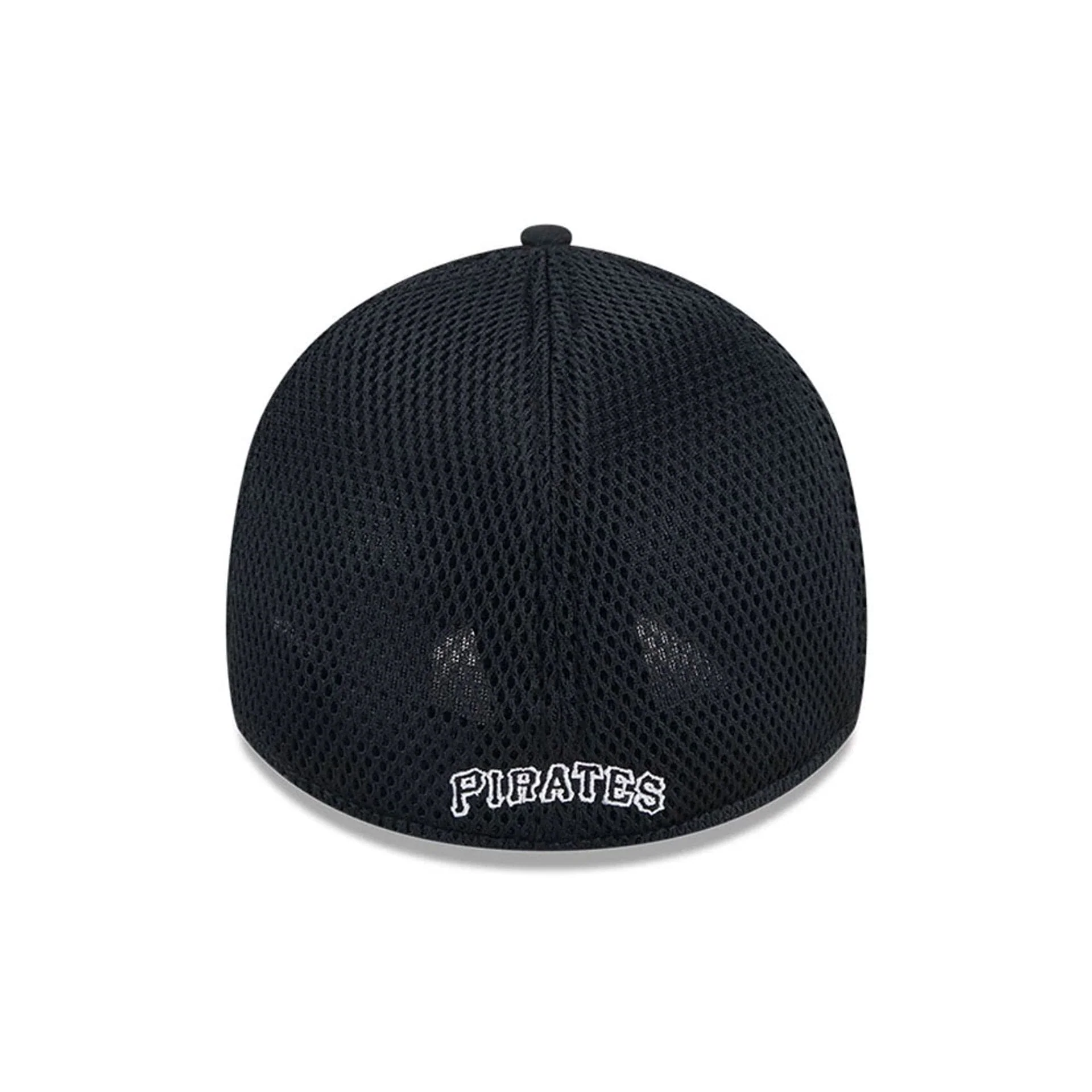 Pittsburgh Pirates MLB Evergreen Neo Black 39THIRTY Stretch Fit Cap - Image 2