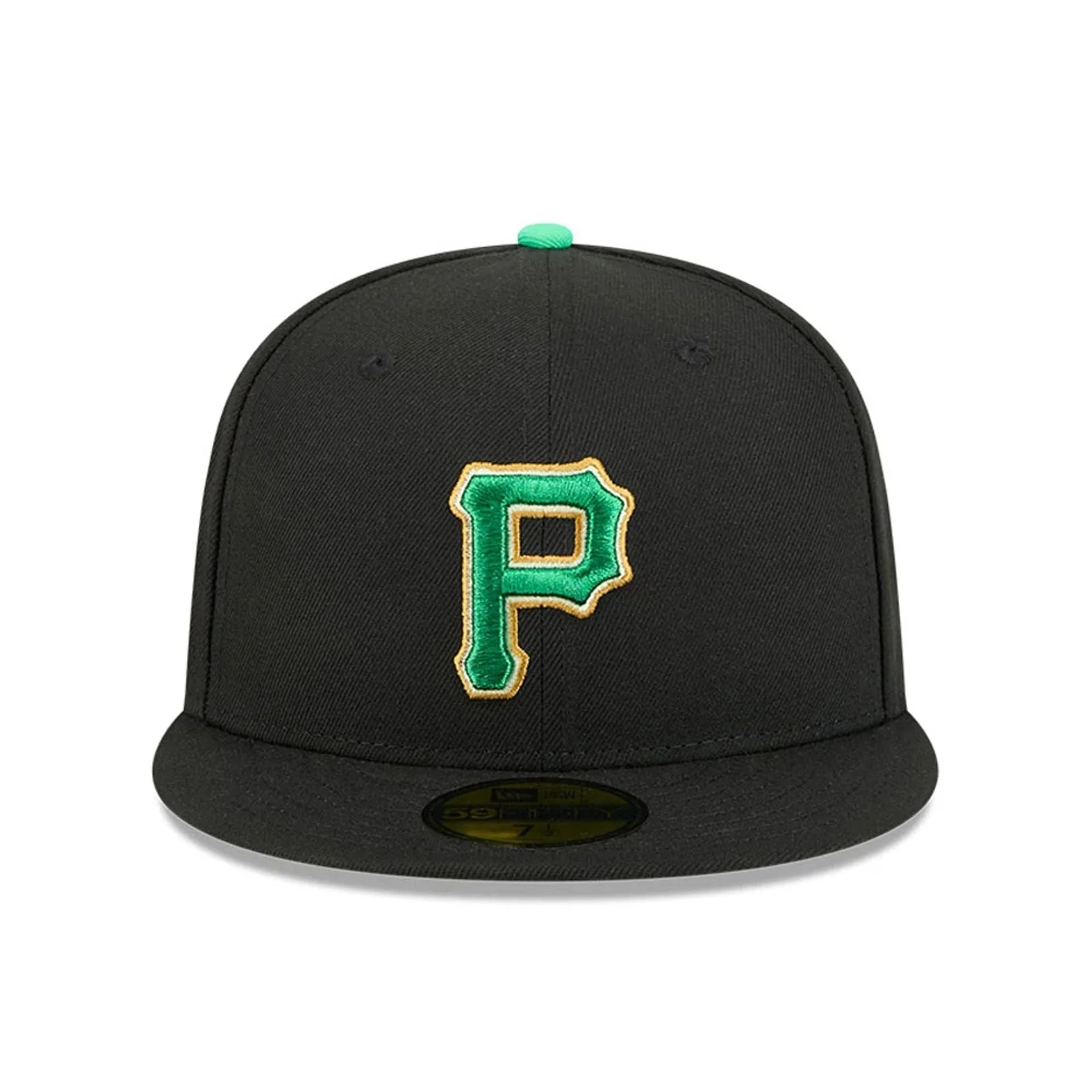 Pittsburgh Pirates MLB Saint Patrick's Day Black 59FIFTY Fitted Cap - Image 2