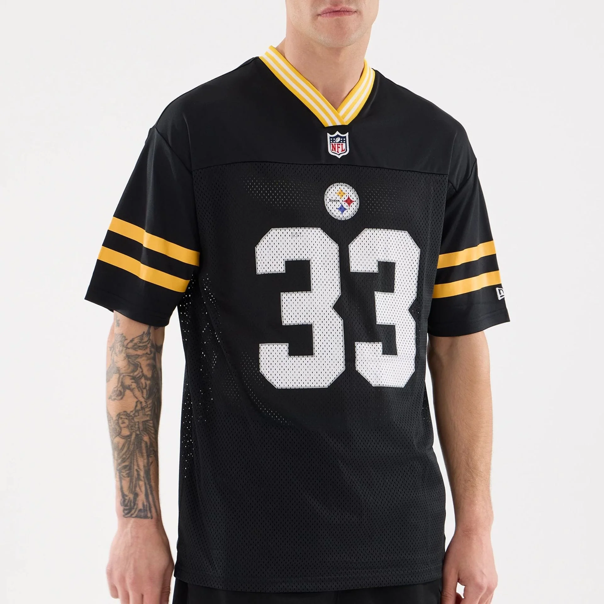 Pittsburgh Steelers NFL Mesh Black Mesh Jersey - Image 4