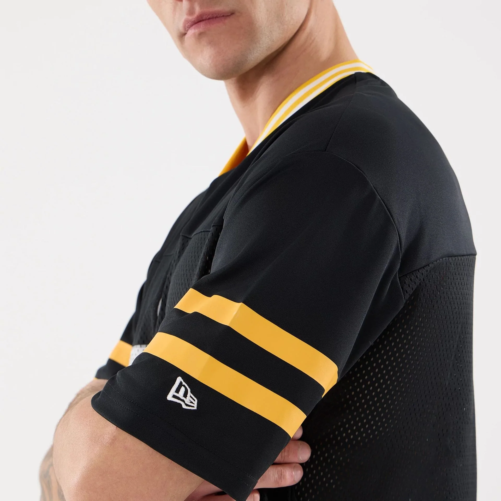 Pittsburgh Steelers NFL Mesh Black Mesh Jersey - Image 5