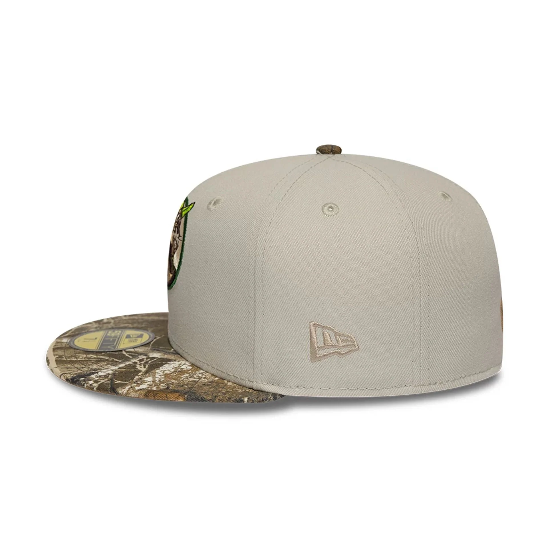 Portland Beavers MiLB Hometown Beige 59FIFTY Fitted Cap - Image 7