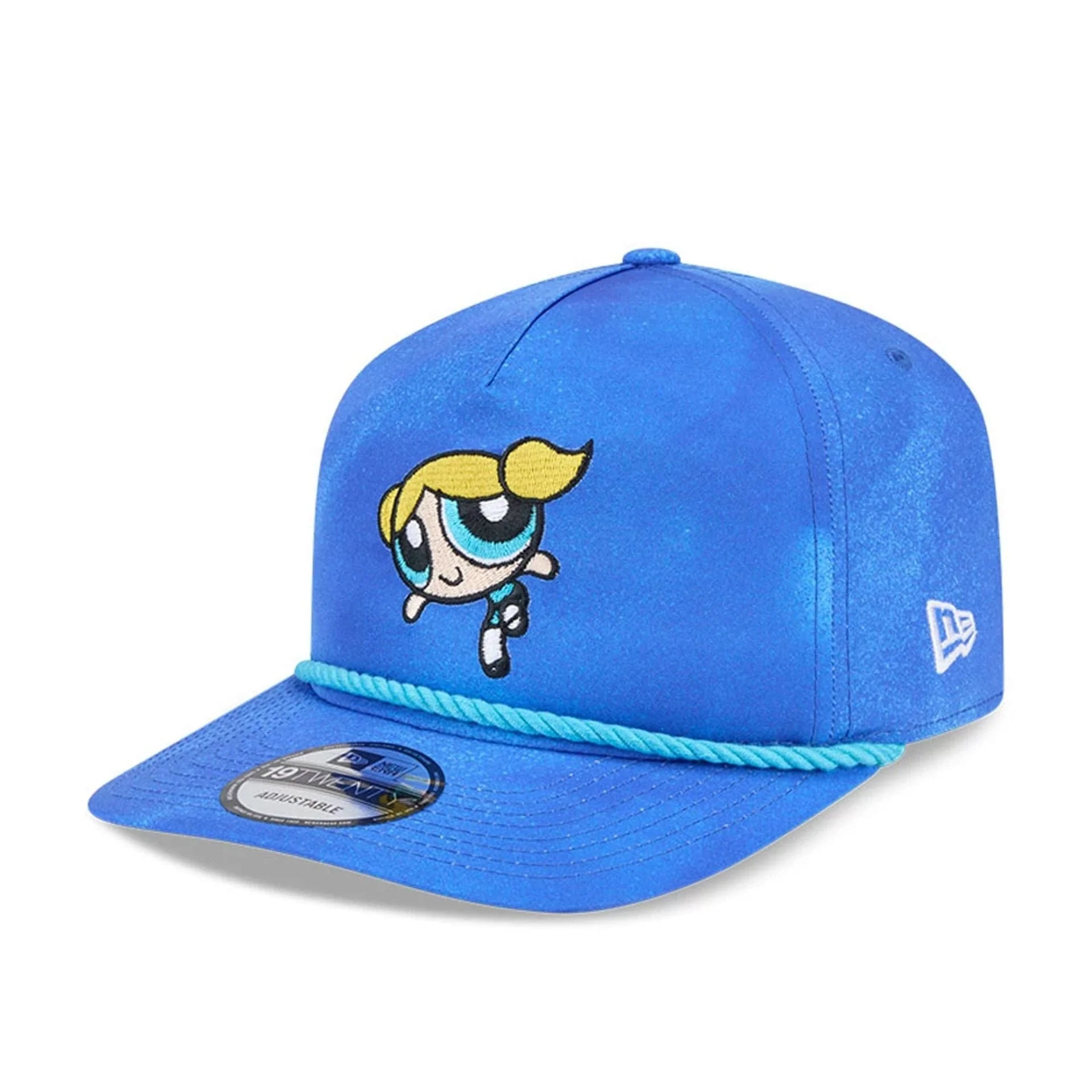 Power Puff Girls Bubbles Bright Blue 19TWENTY Adjustable Cap - Image 4