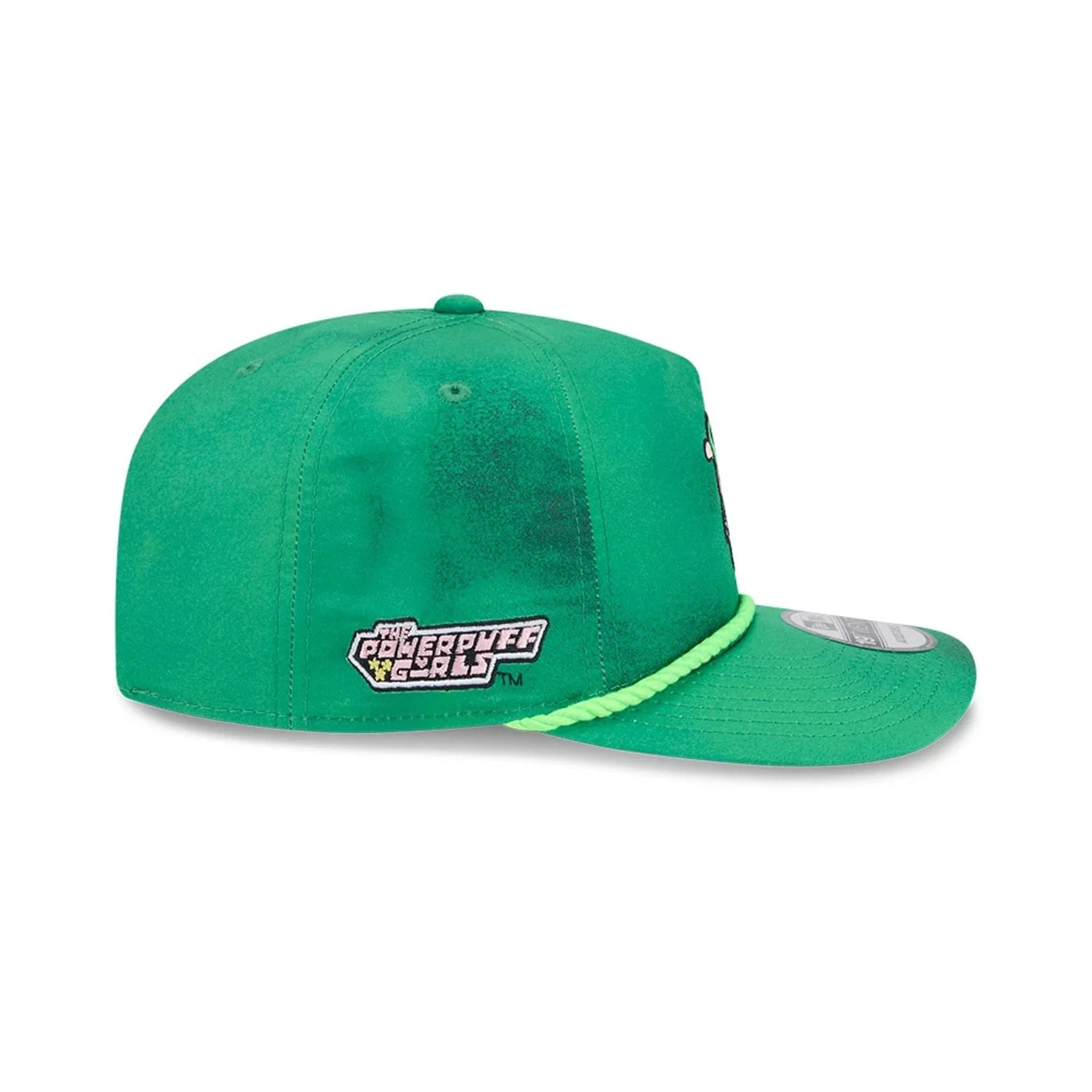 Power Puff Girls Buttercup Bright Green 19TWENTY Adjustable Cap - Image 5