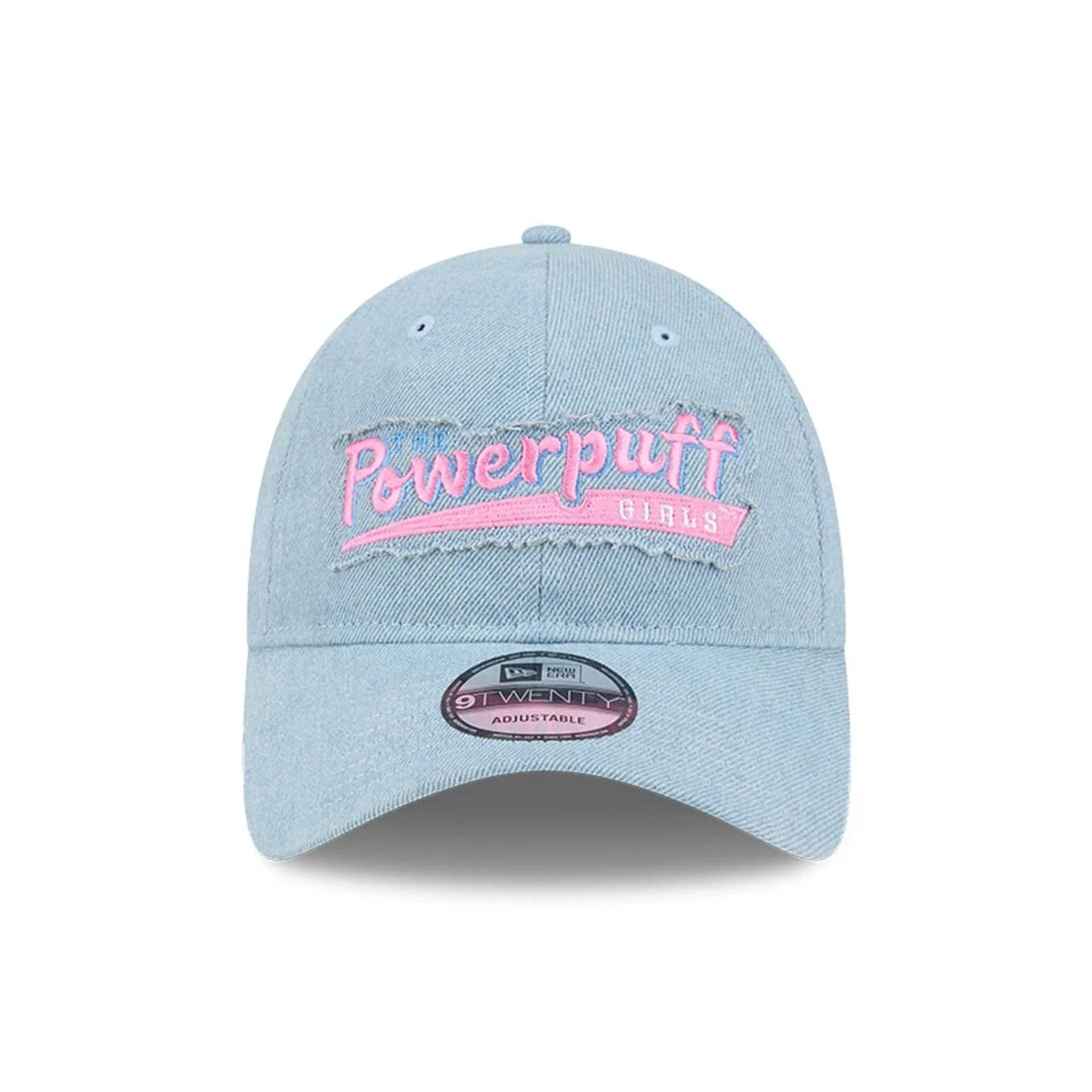 Power Puff Girls Wordmark Open Blue 9TWENTY Adjustable Cap - Image 2