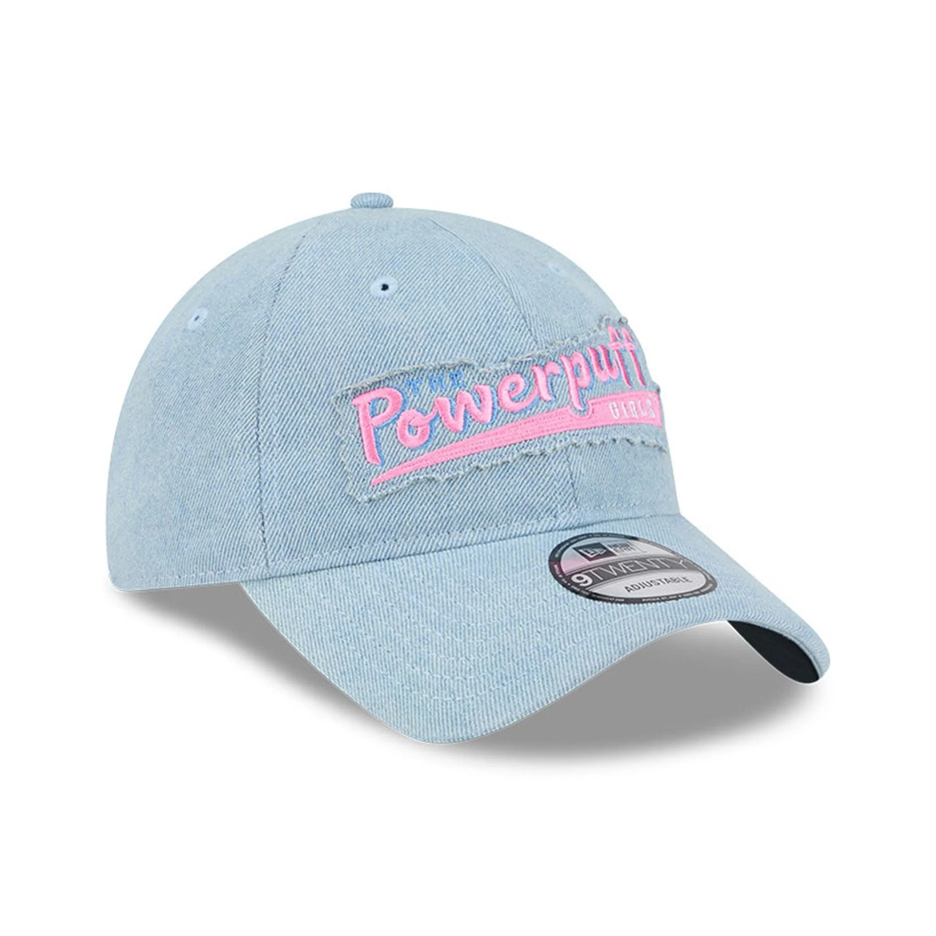 Power Puff Girls Wordmark Open Blue 9TWENTY Adjustable Cap - Image 3