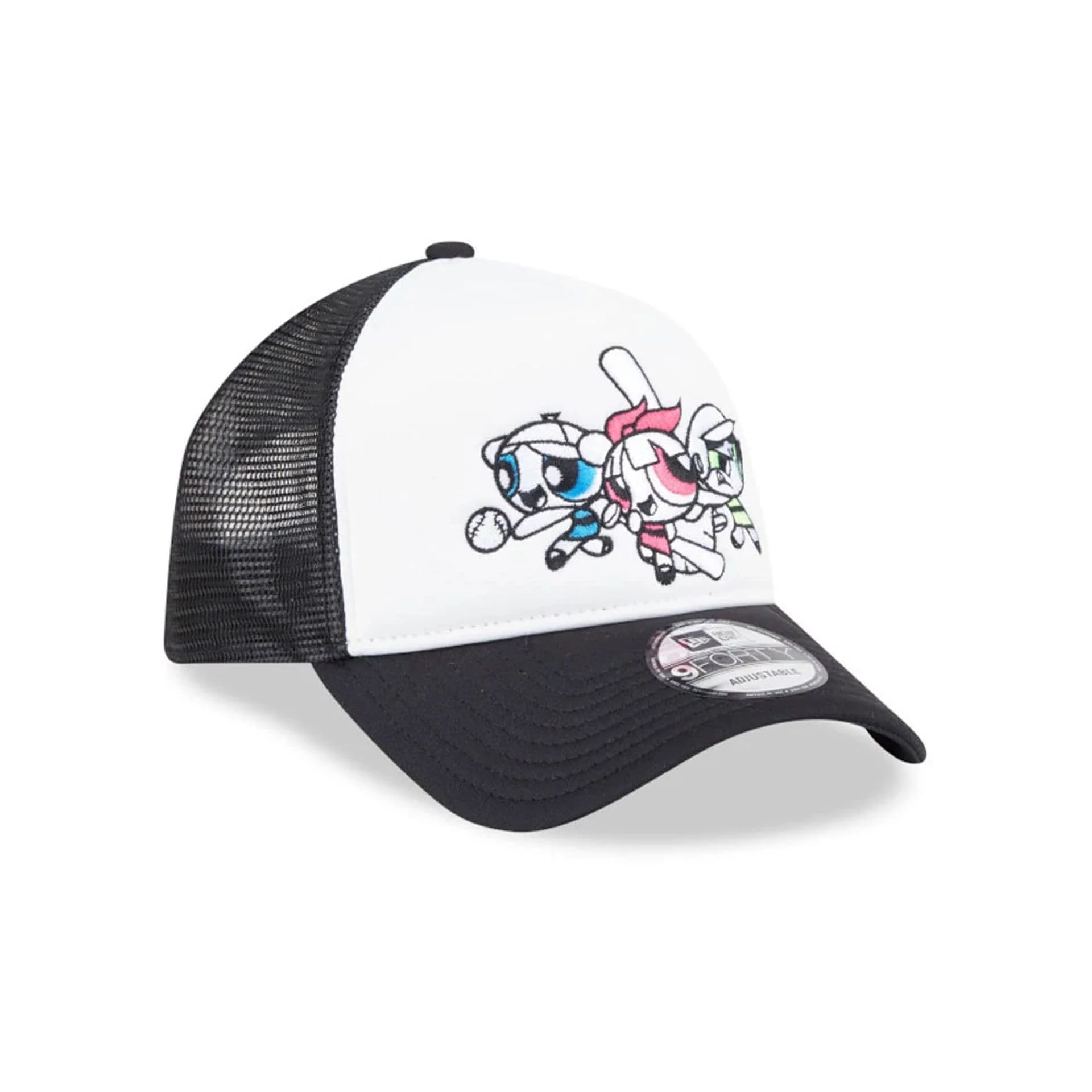 Powerpuff Girls Black 9FORTY A-Frame Trucker Cap - Image 4