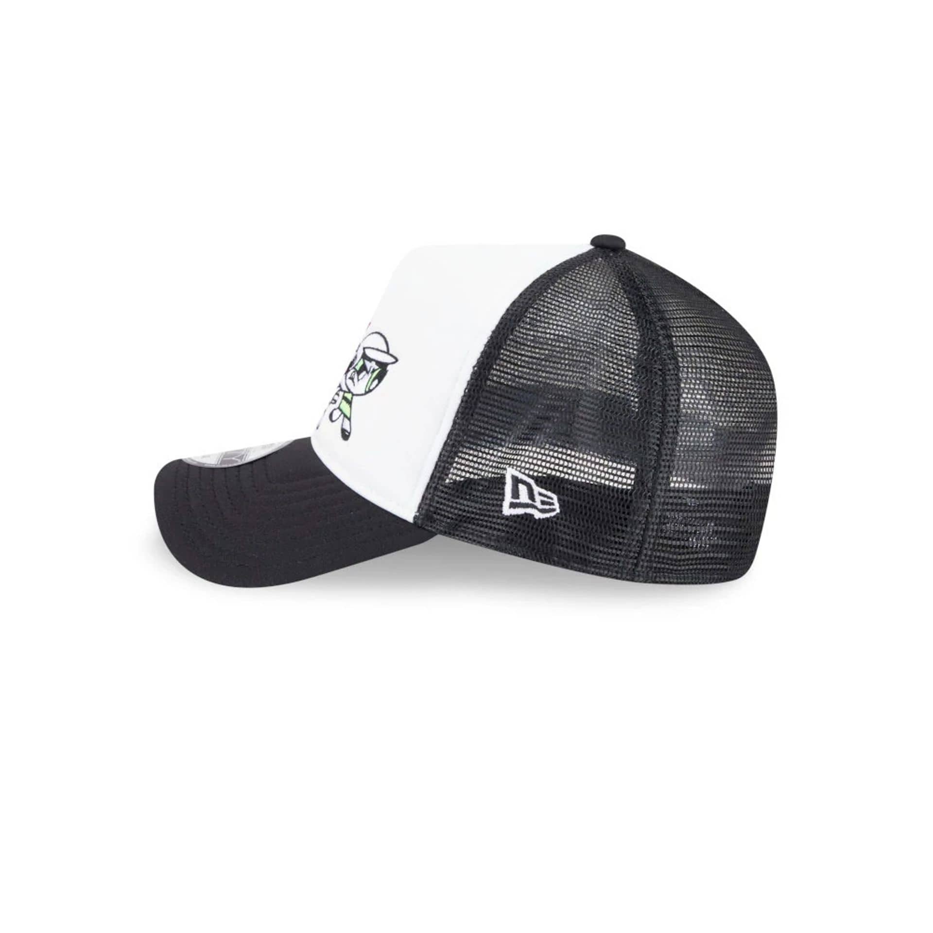 Powerpuff Girls Black 9FORTY A-Frame Trucker Cap - Image 6