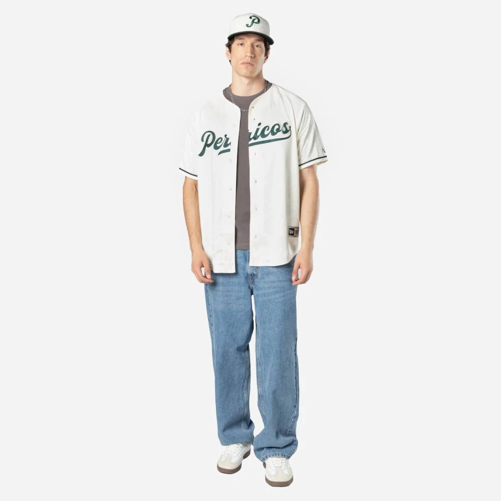 Puebla Pericos Mexico LMB On Field White On-Field Jersey - Image 7