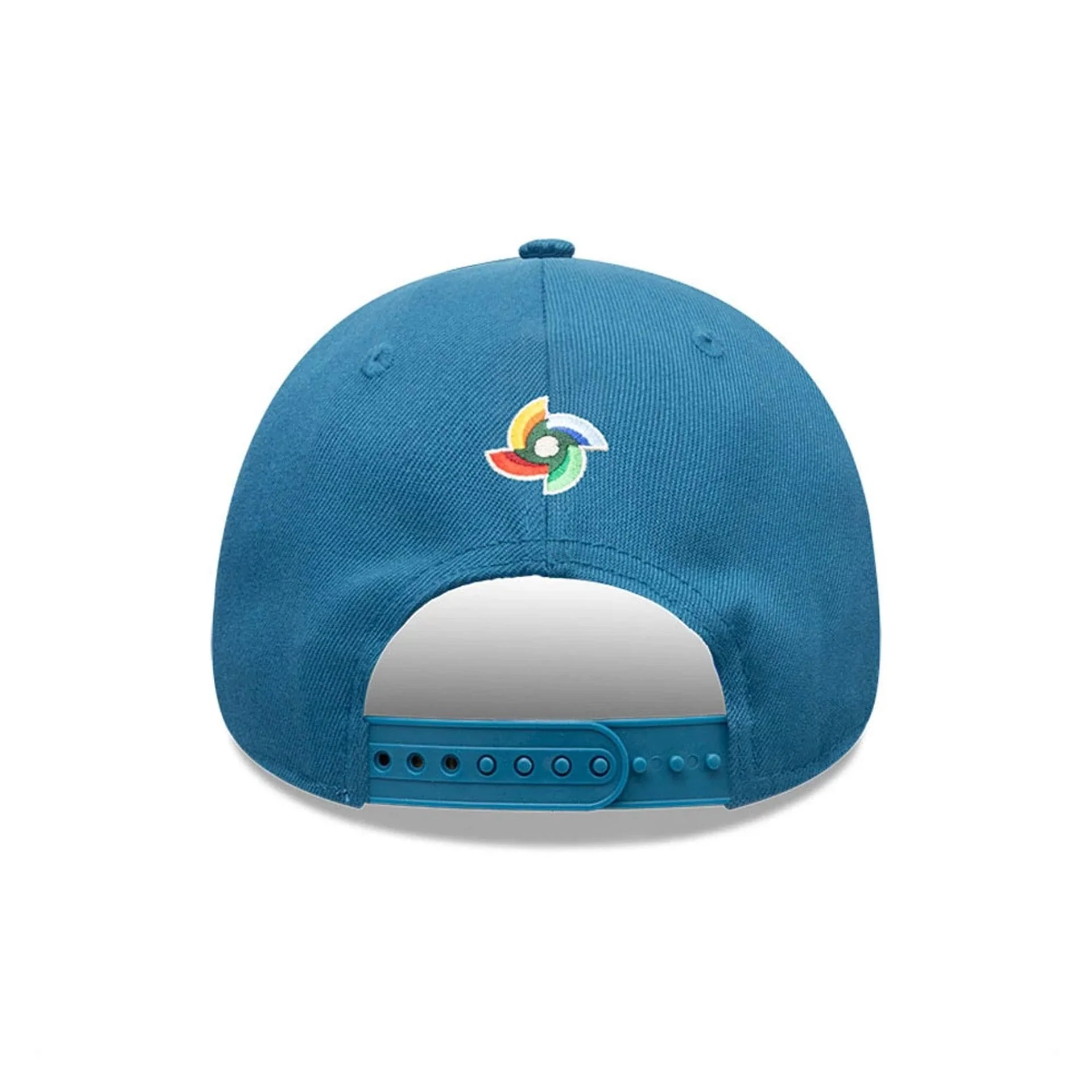 Puerto Rico WBC Latin Embroidery Blue 9FORTY M-Crown A-Frame Adjustable Cap - Image 6