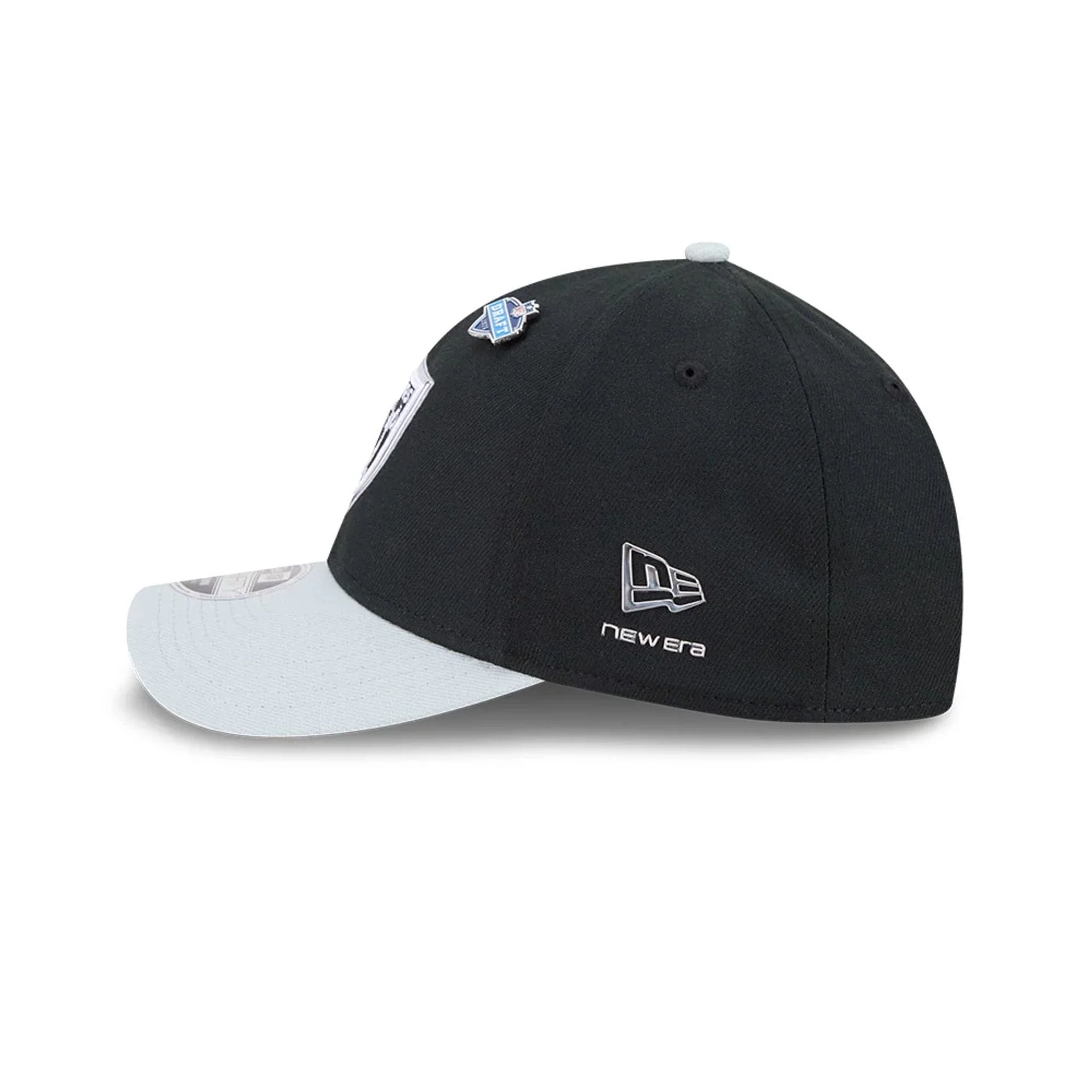 Raiders NFL Draft 2026 Black 39THIRTY M-Crown Stretch Fit Cap - Image 6