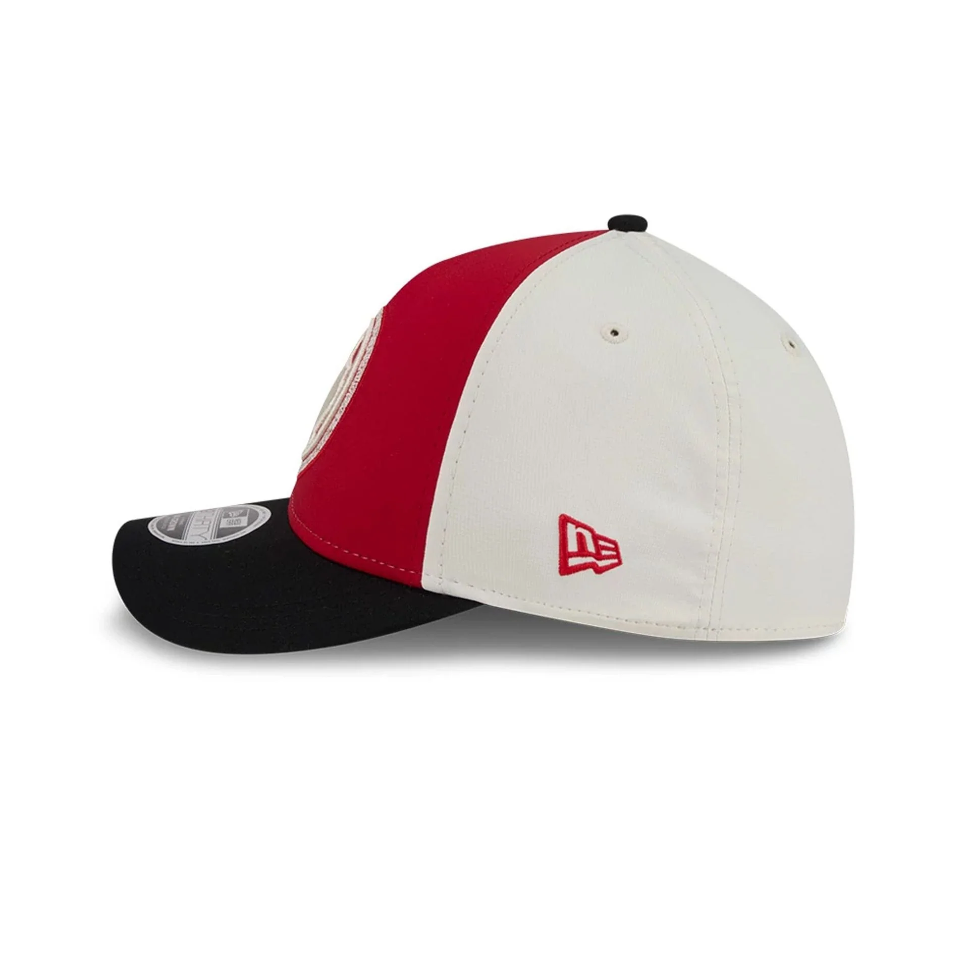 Rangers MLB City Connect Red 39THIRTY M-Crown A-Frame Stretch Fit Cap - Image 7