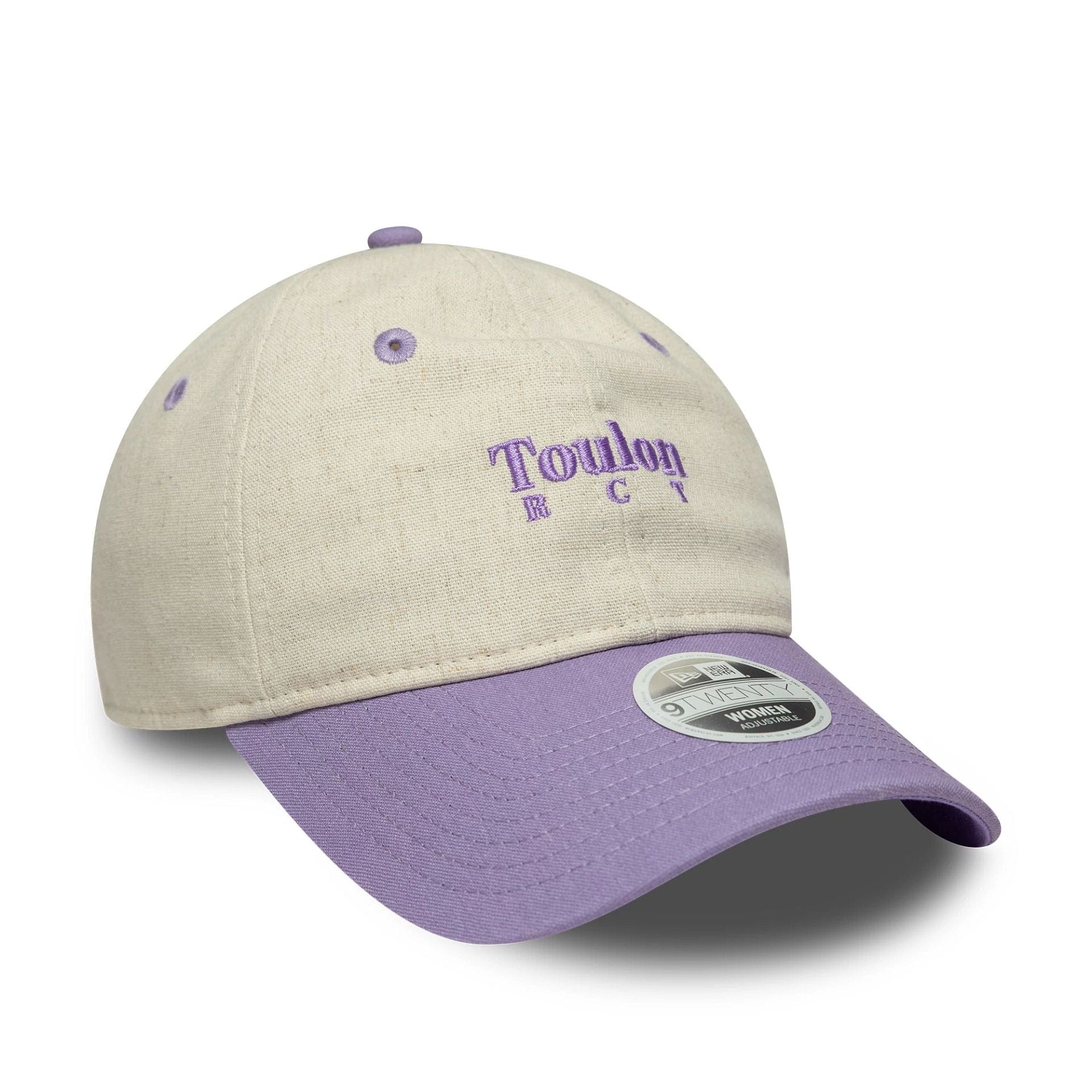 RC Toulonnais Womens Linen Light Beige 9TWENTY Adjustable Cap - Image 3