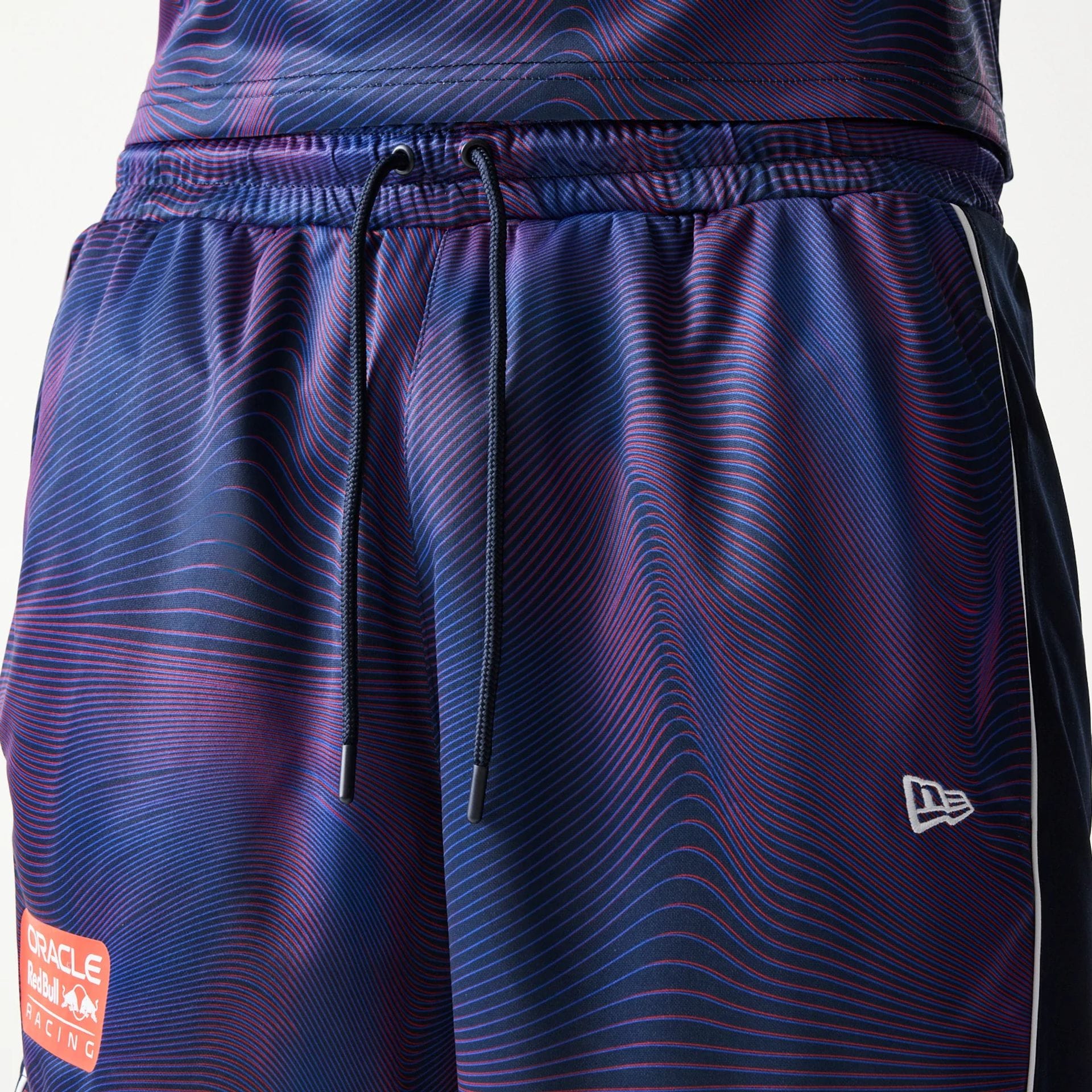 Red Bull Racing All Over Print Dark Blue Football Shorts - Image 5