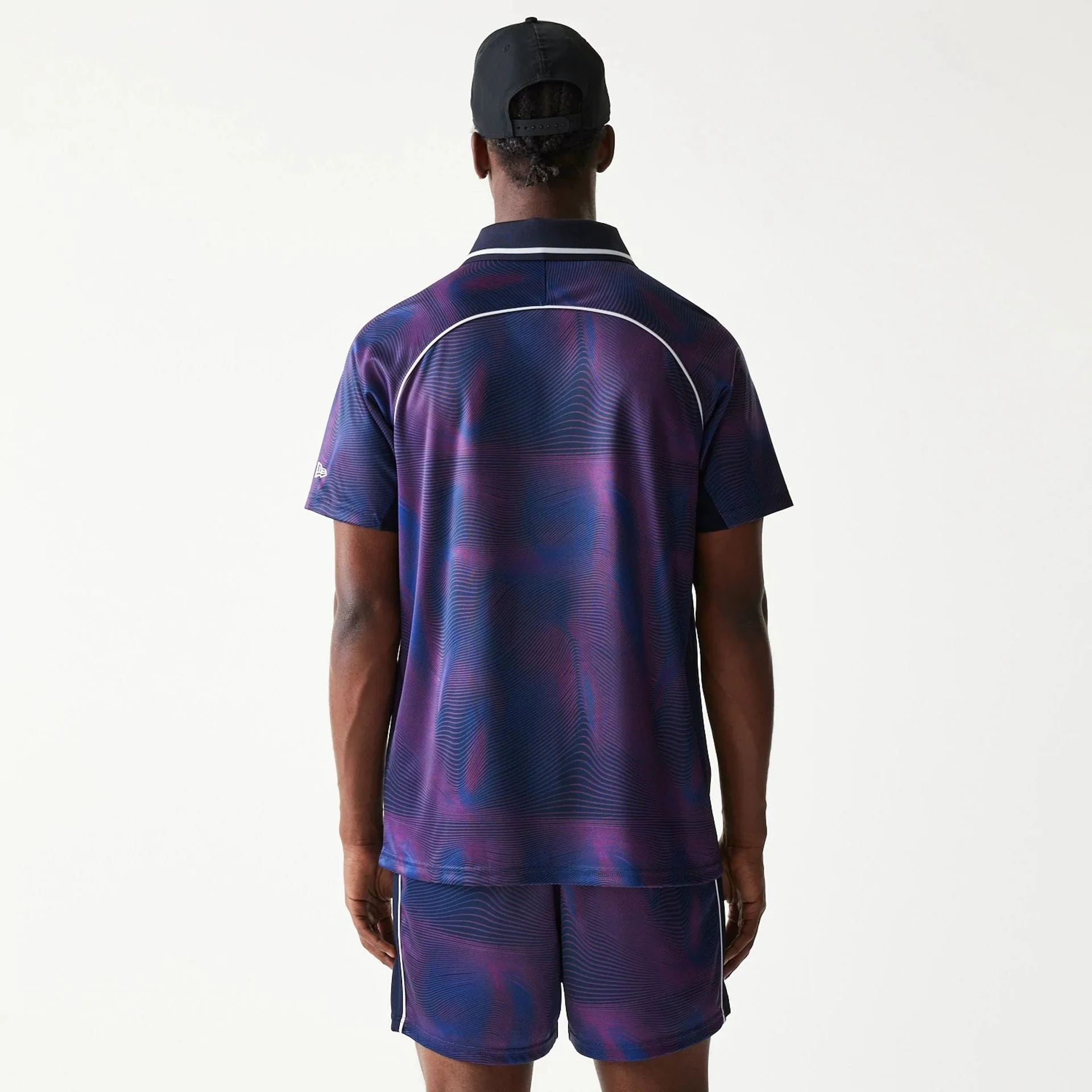 Red Bull Racing All Over Print Dark Blue Football T-Shirt - Image 2