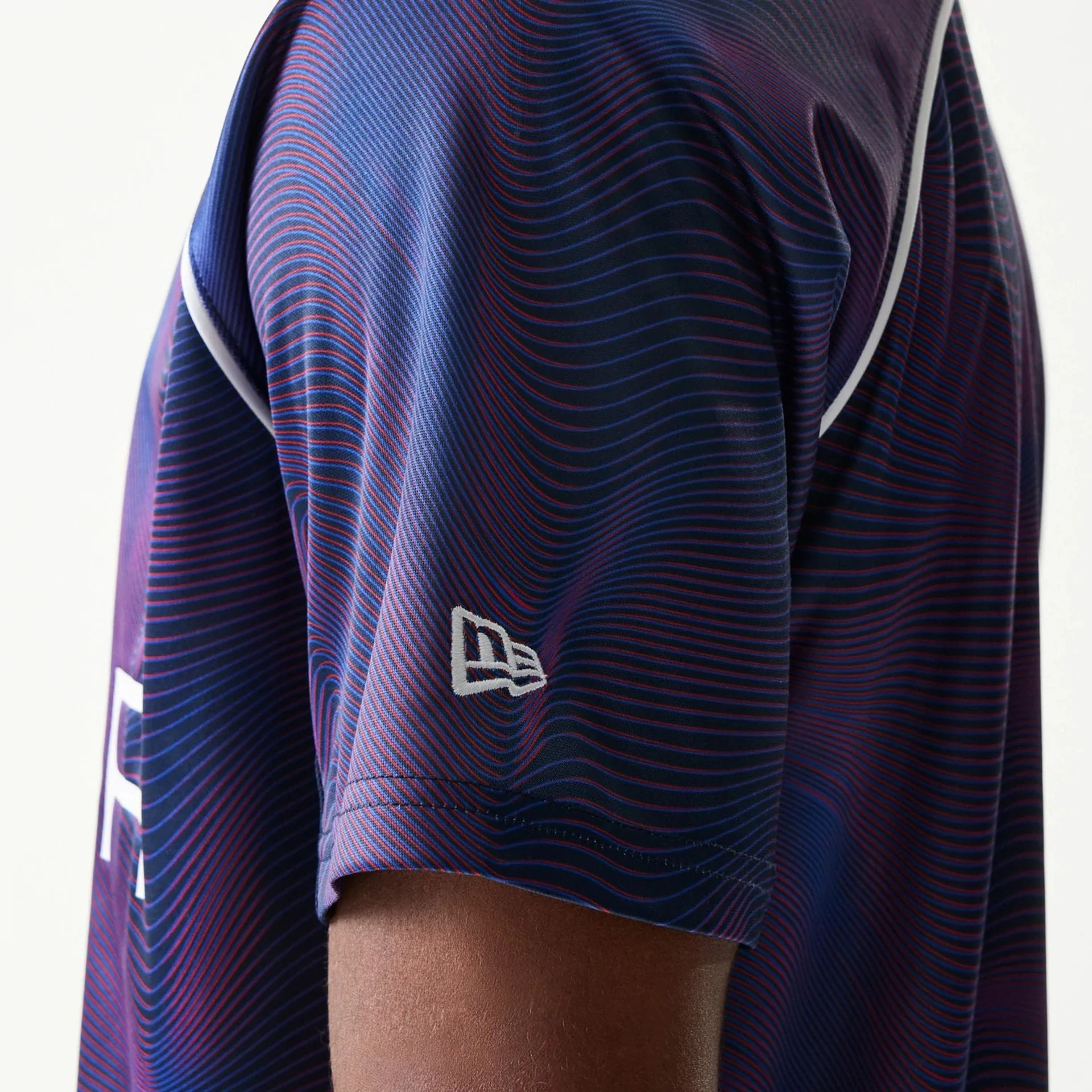 Red Bull Racing All Over Print Dark Blue Football T-Shirt - Image 6