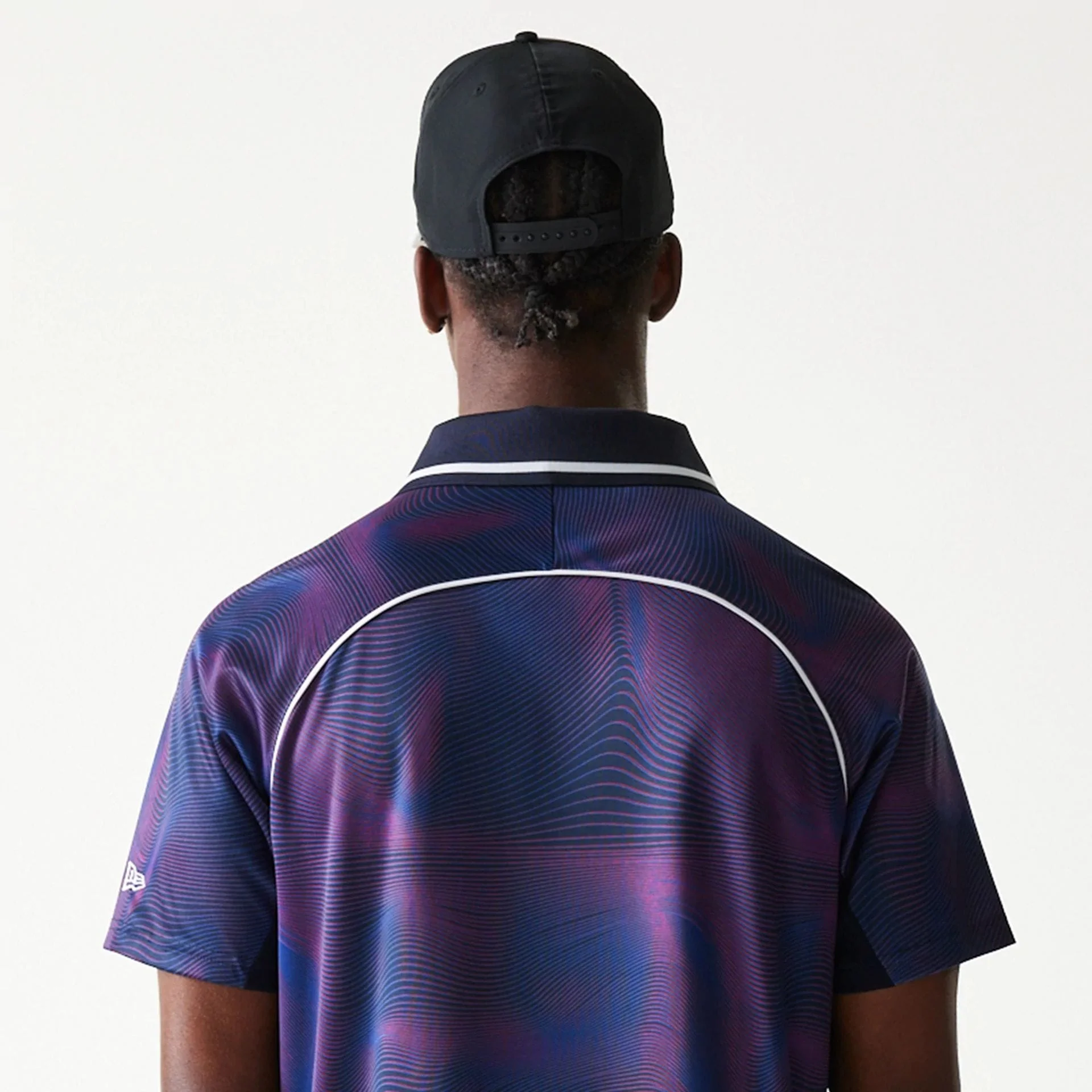 Red Bull Racing All Over Print Dark Blue Football T-Shirt - Image 7