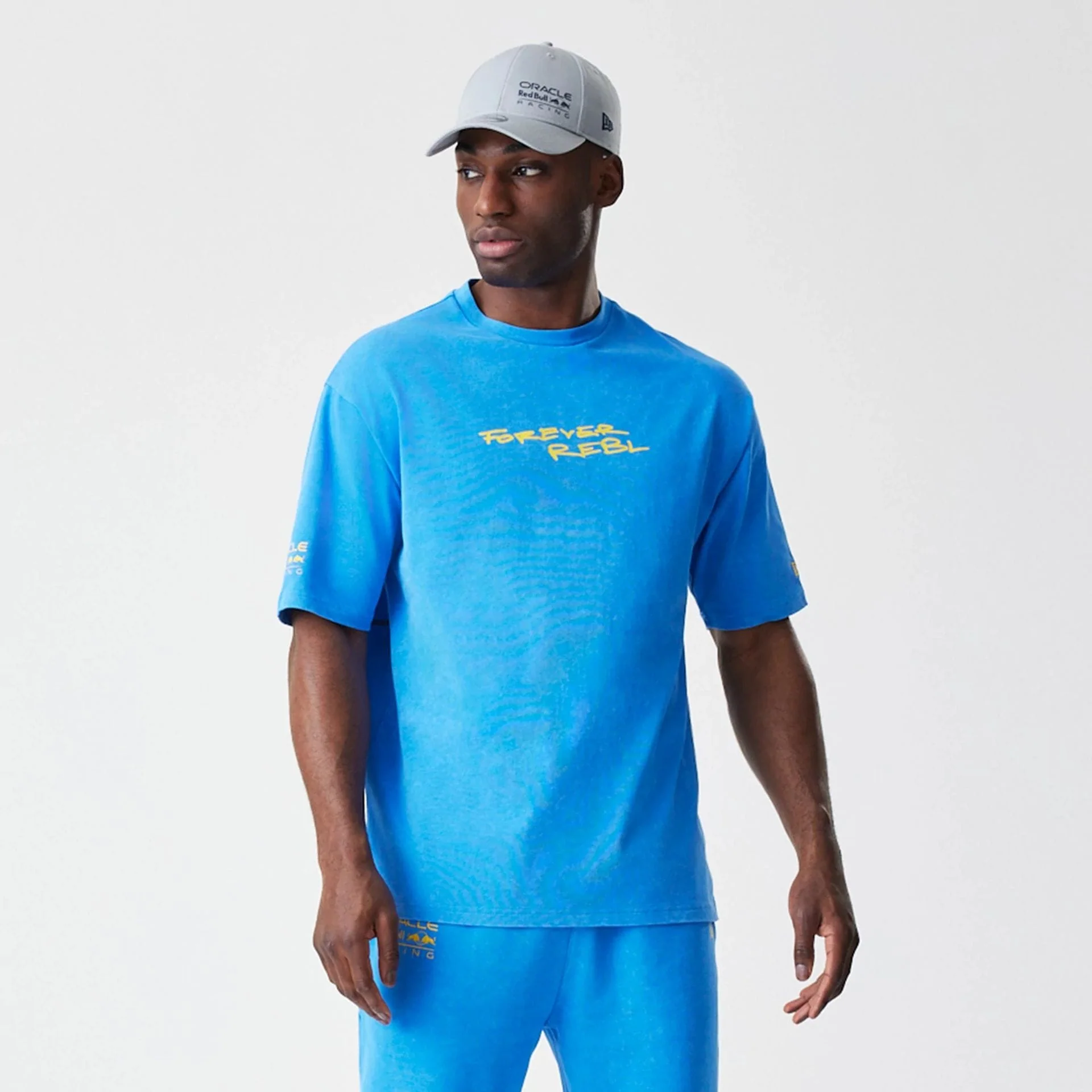 Red Bull Racing Back Graphic Blue Oversized T-Shirt - Image 6
