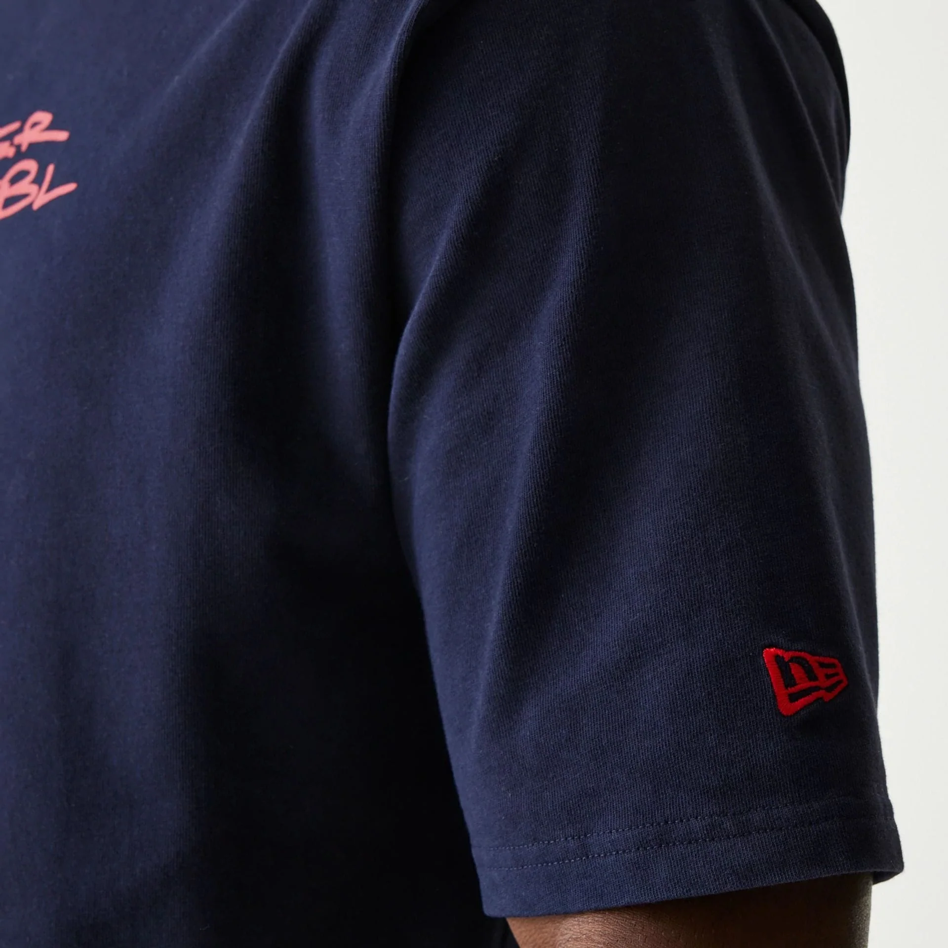 Red Bull Racing Back Graphic Dark Blue Oversized T-Shirt - Image 7