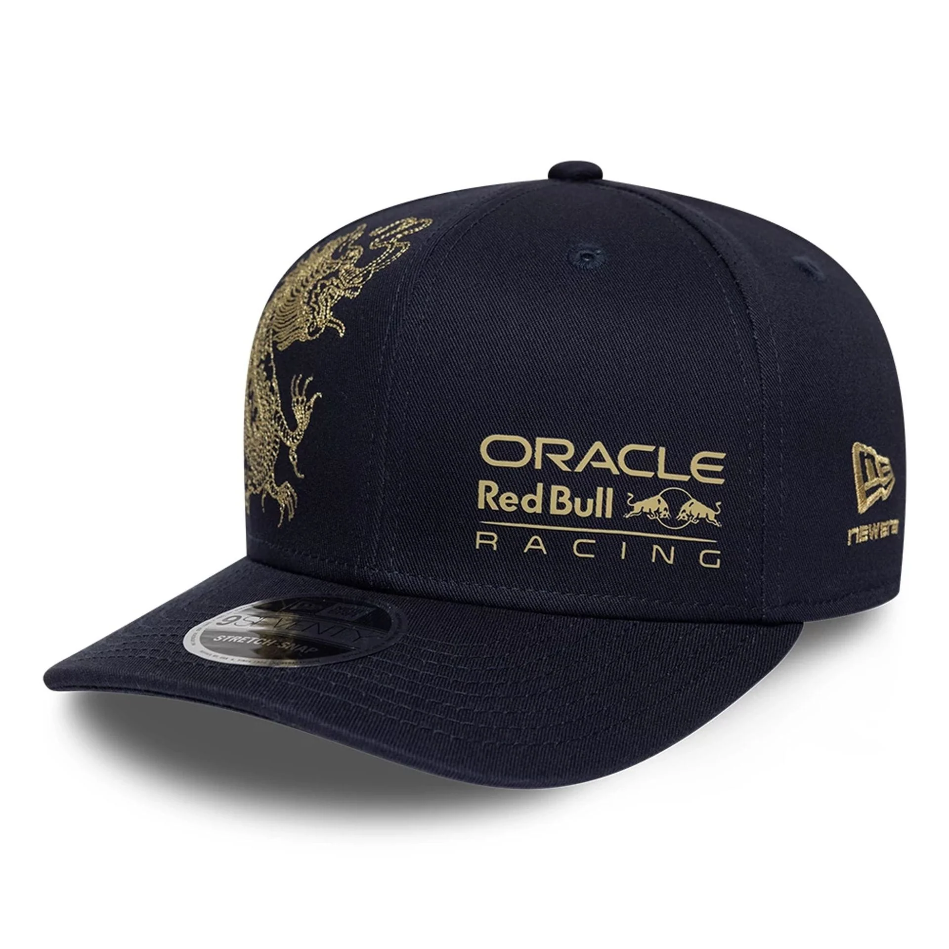 Red Bull Racing China Race Special Navy 9SEVENTY Stretch Snap Adjustable Cap - Image 3