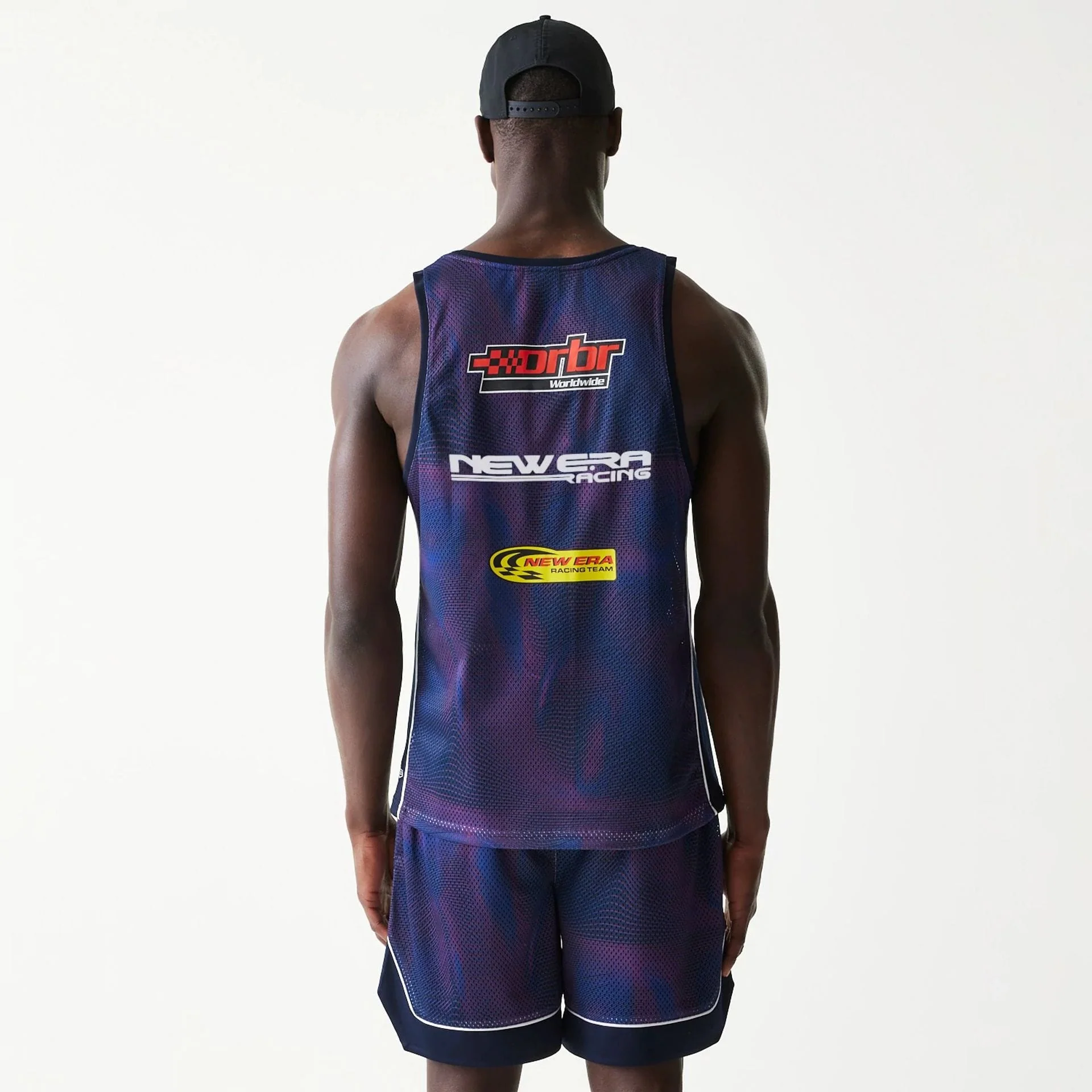 Red Bull Racing Dark Blue Mesh Tank Top - Image 2