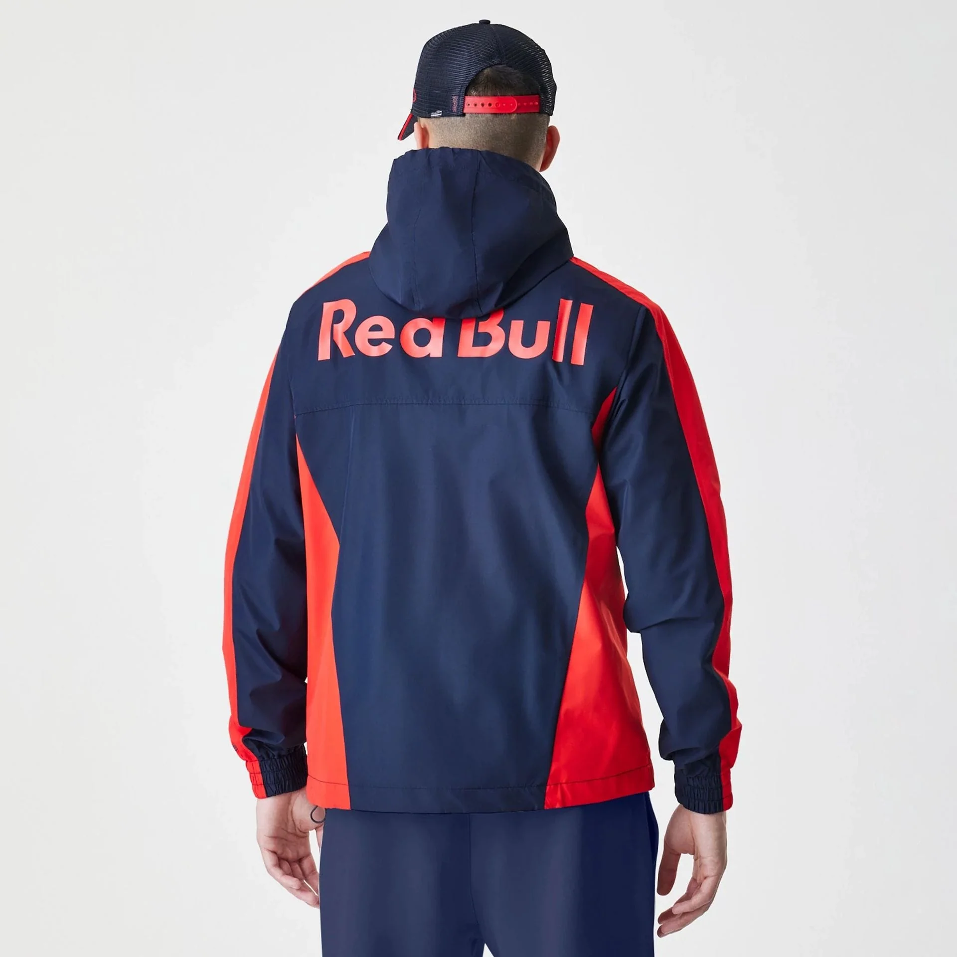 Red Bull Racing Dark Blue Windrunner Jacket - Image 2