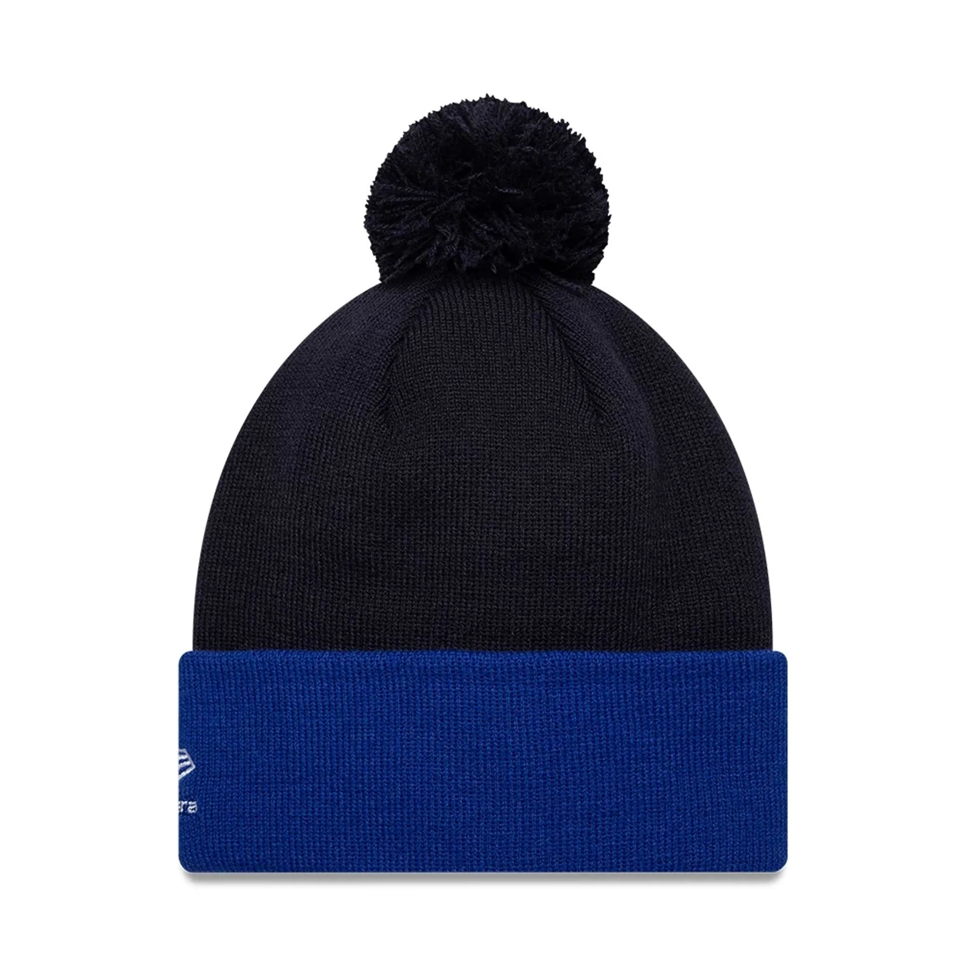 Red Bull Racing Essential Dark Blue Bobble Knit Beanie Hat - Image 2
