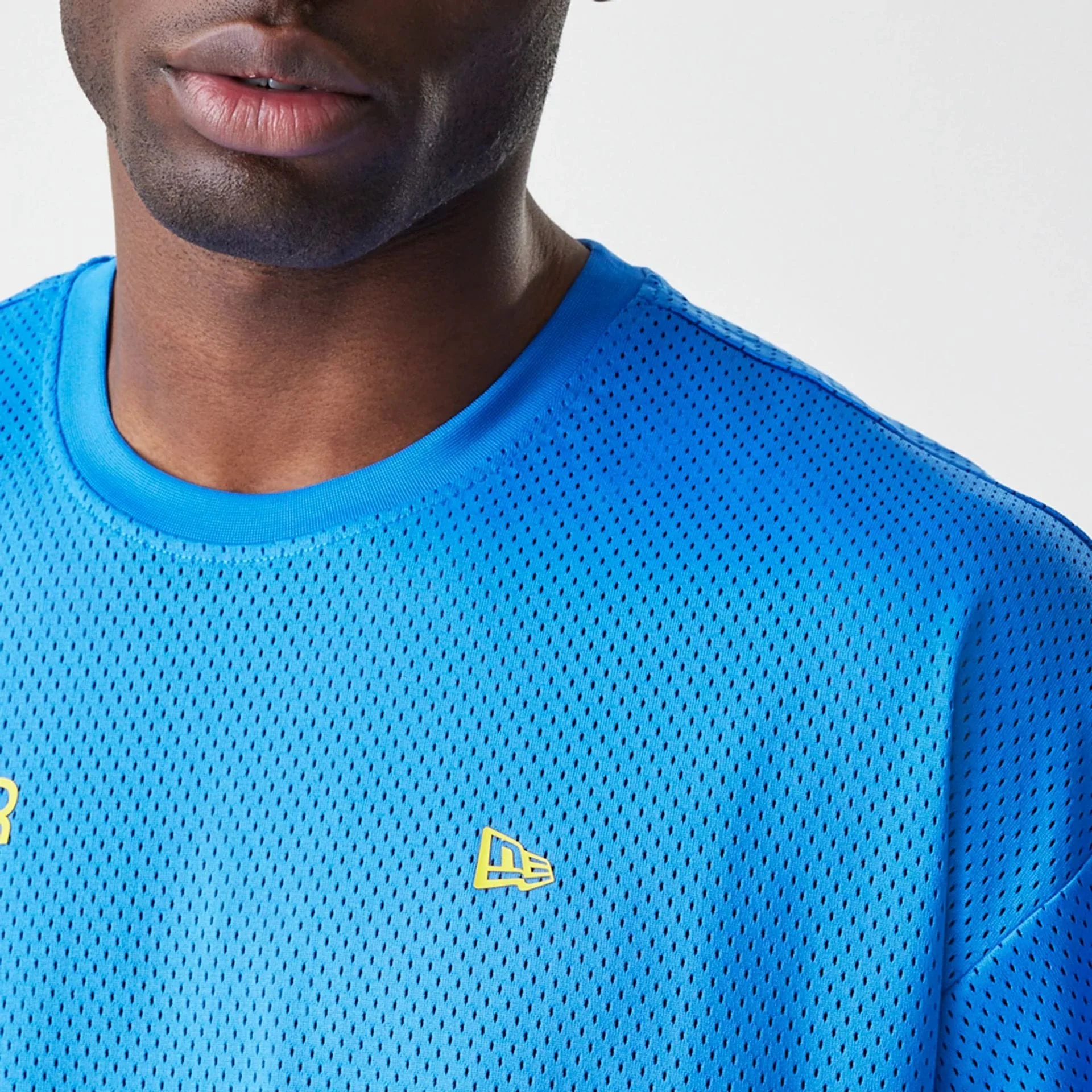 Red Bull Racing Graphic Mesh Blue Oversized T-Shirt - Image 7