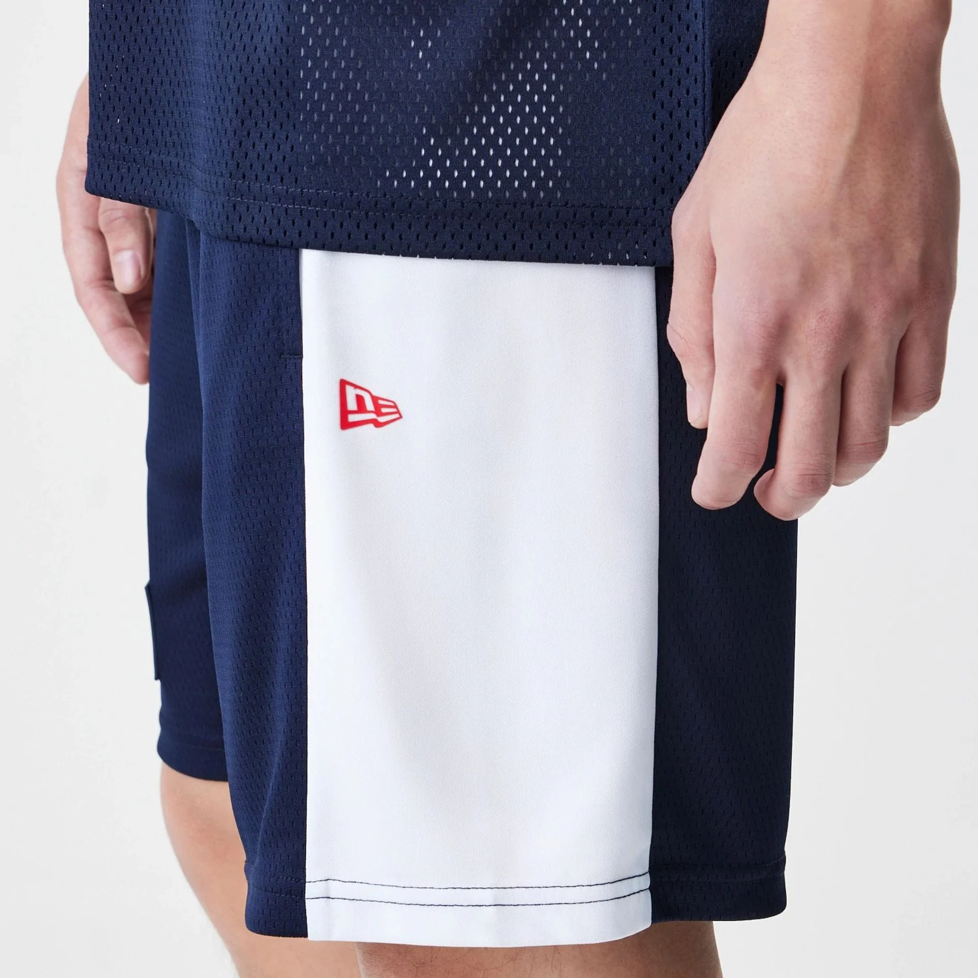 Red Bull Racing Graphic Mesh Dark Blue Shorts - Image 4
