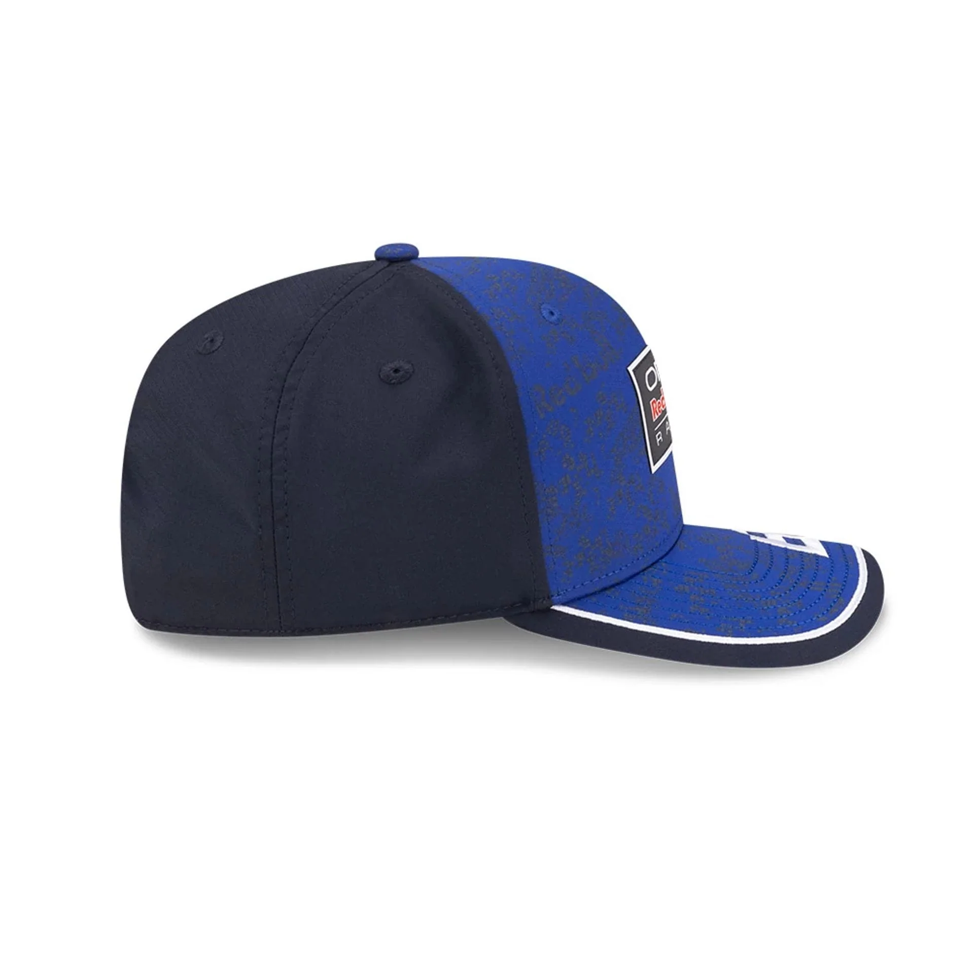 Red Bull Racing Isack Hadjar Dark Blue 9SEVENTY Stretch Snap Adjustable Cap - Image 6