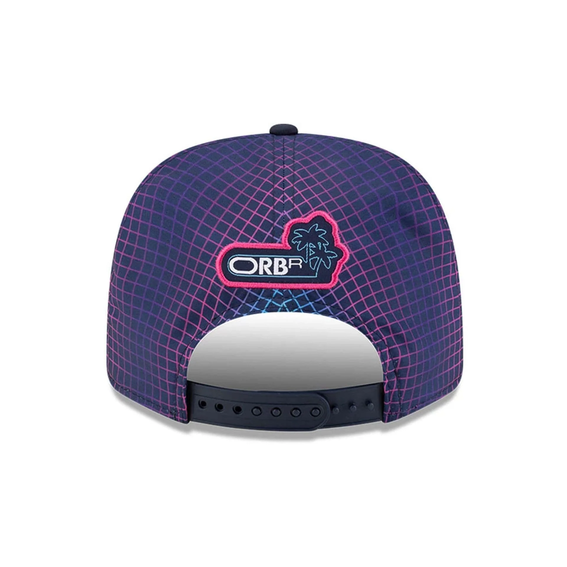 Red Bull Racing Miami Race Special Isack Hadjar Navy 9SEVENTY Stretch Snap Adjustable Cap - Image 3