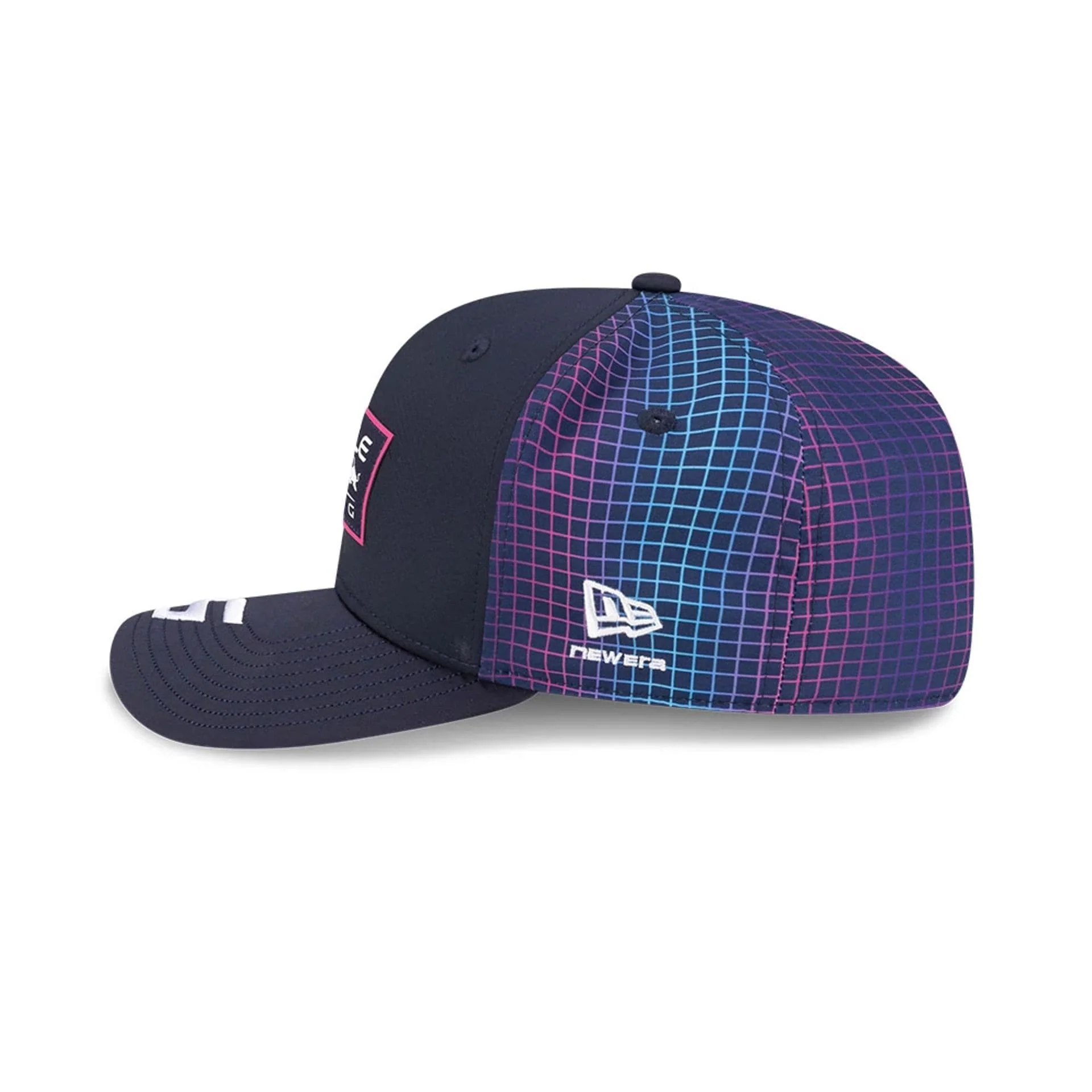 Red Bull Racing Miami Race Special Isack Hadjar Navy 9SEVENTY Stretch Snap Adjustable Cap - Image 5