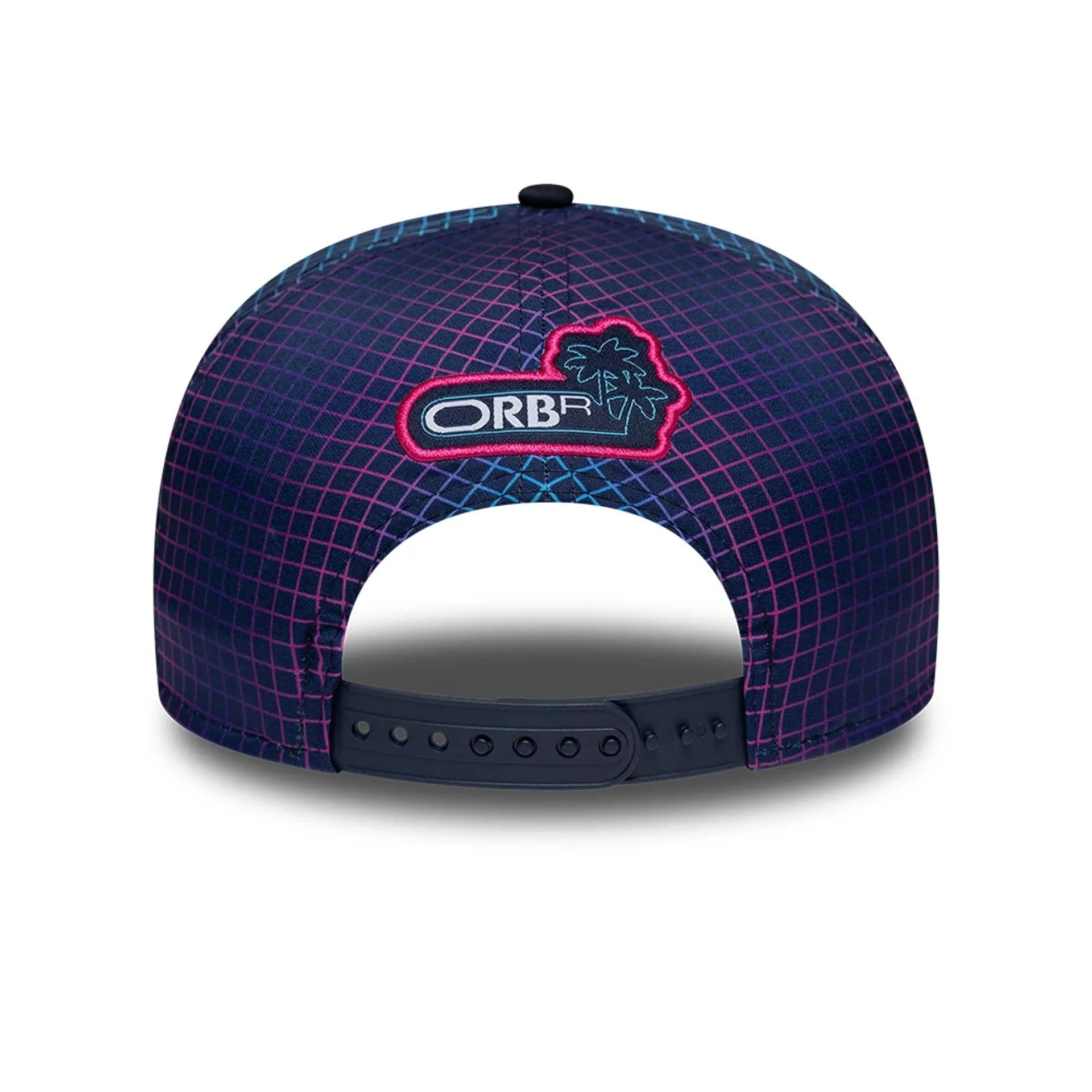 Red Bull Racing Miami Race Special Navy 9SEVENTY Stretch Snap Adjustable Cap - Image 2