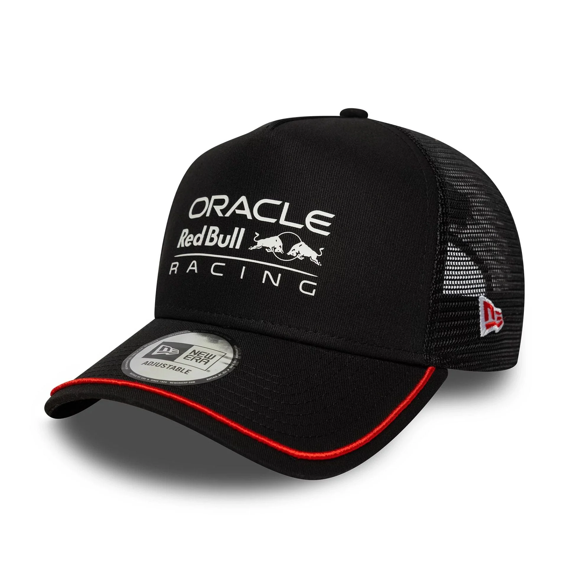 Red Bull Racing Patch Black 9FORTY A-Frame Trucker Cap - Image 3