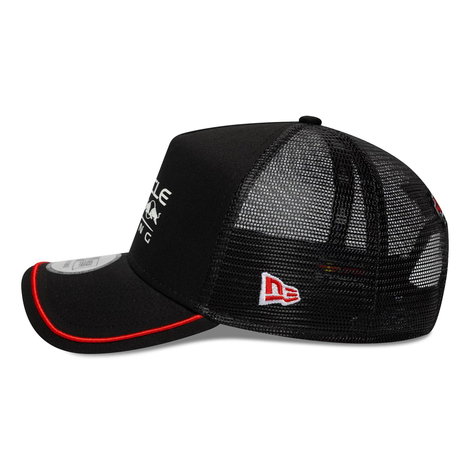 Red Bull Racing Patch Black 9FORTY A-Frame Trucker Cap - Image 6