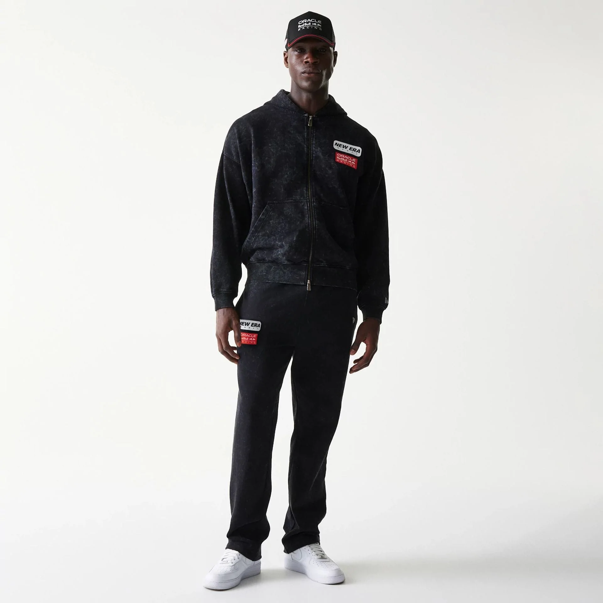 Red Bull Racing Straight Leg Black Straight Leg Joggers - Image 8
