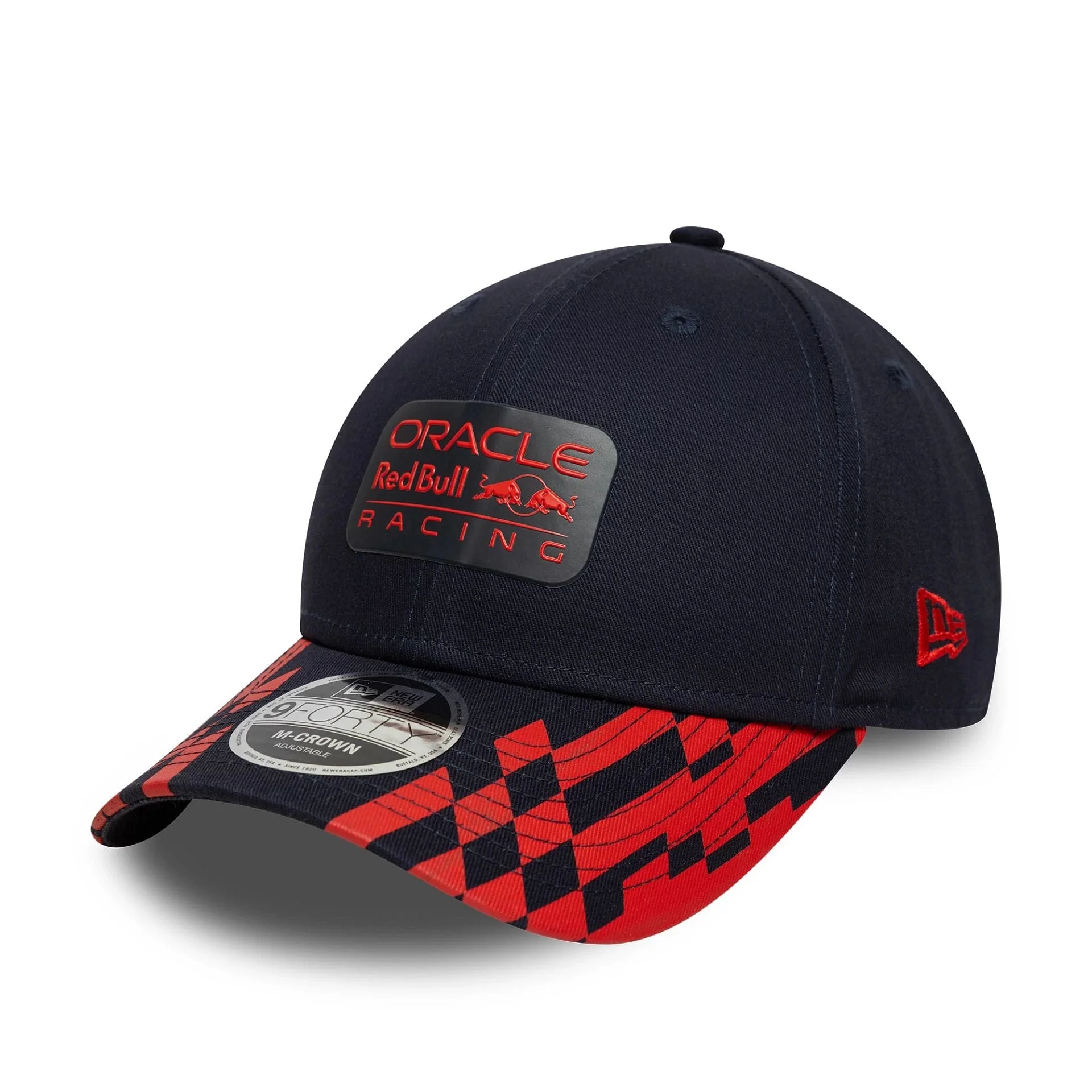 Red Bull Racing Visor Print Dark Blue 9FORTY M-Crown Cap - Image 3