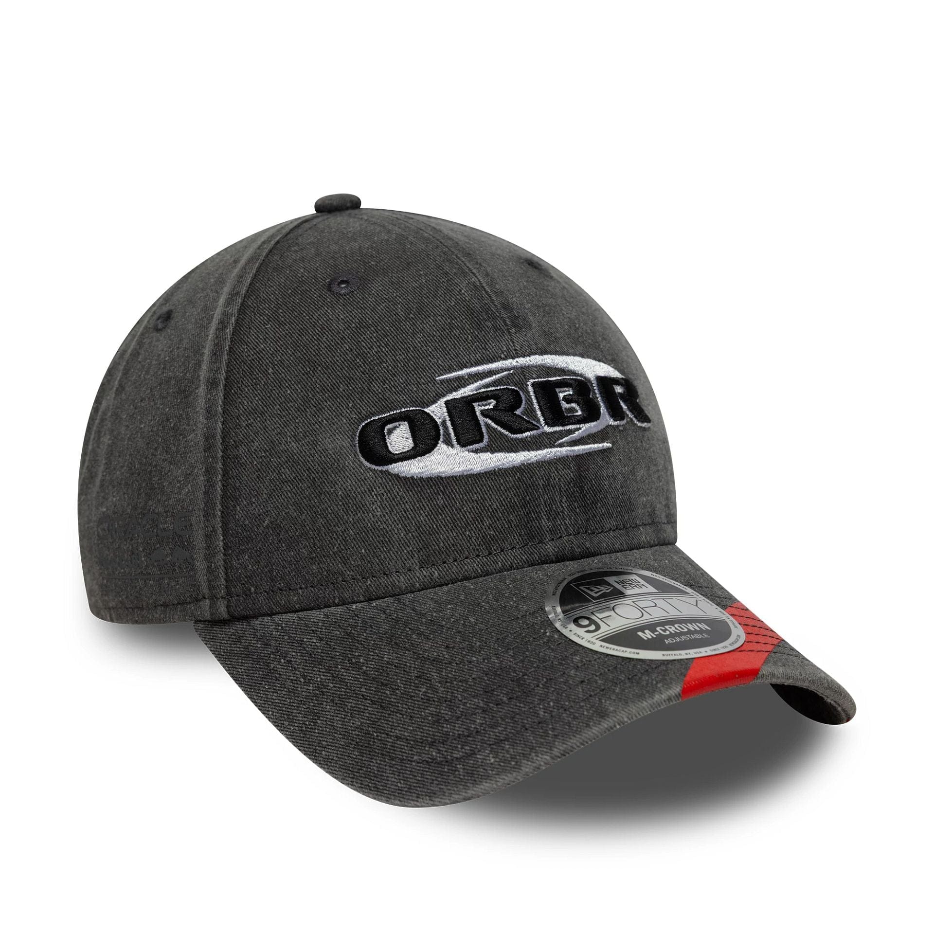 Red Bull Racing Washed Black 9FORTY M-Crown Cap - Image 3