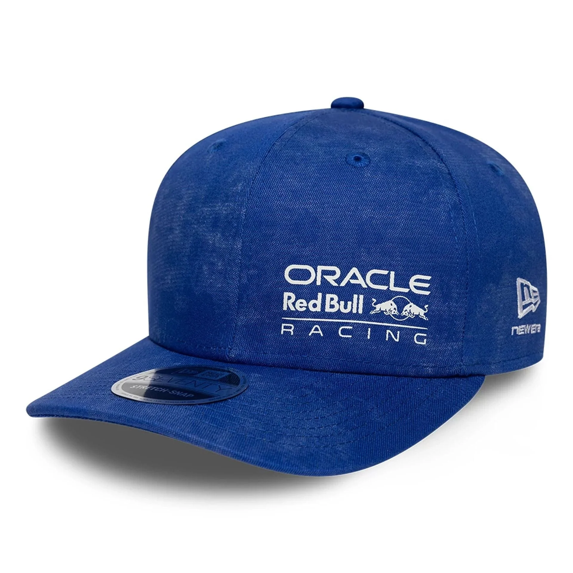 Red Bull Racing Washed Denim Blue 9SEVENTY Stretch Snap Cap - Image 3