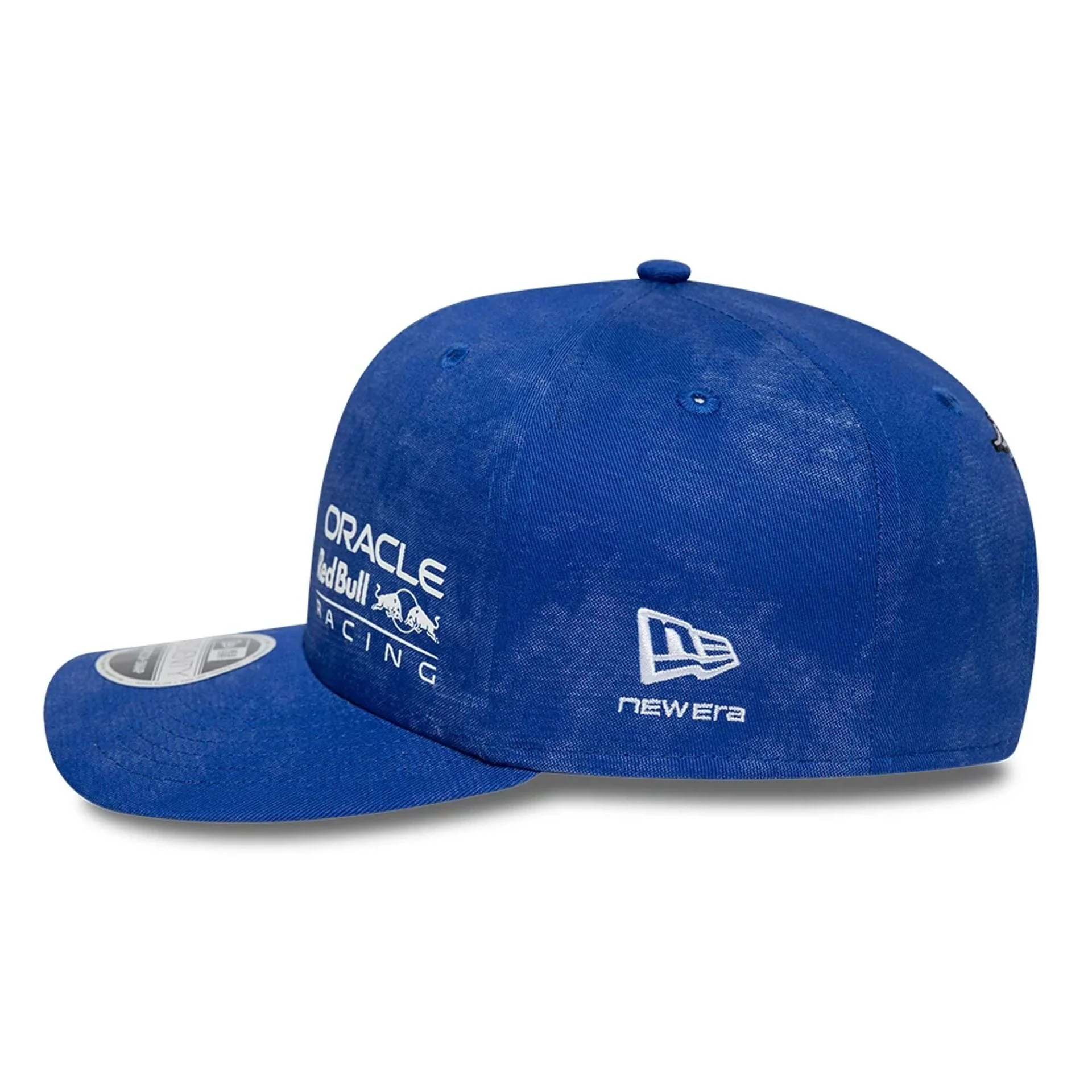 Red Bull Racing Washed Denim Blue 9SEVENTY Stretch Snap Cap - Image 6