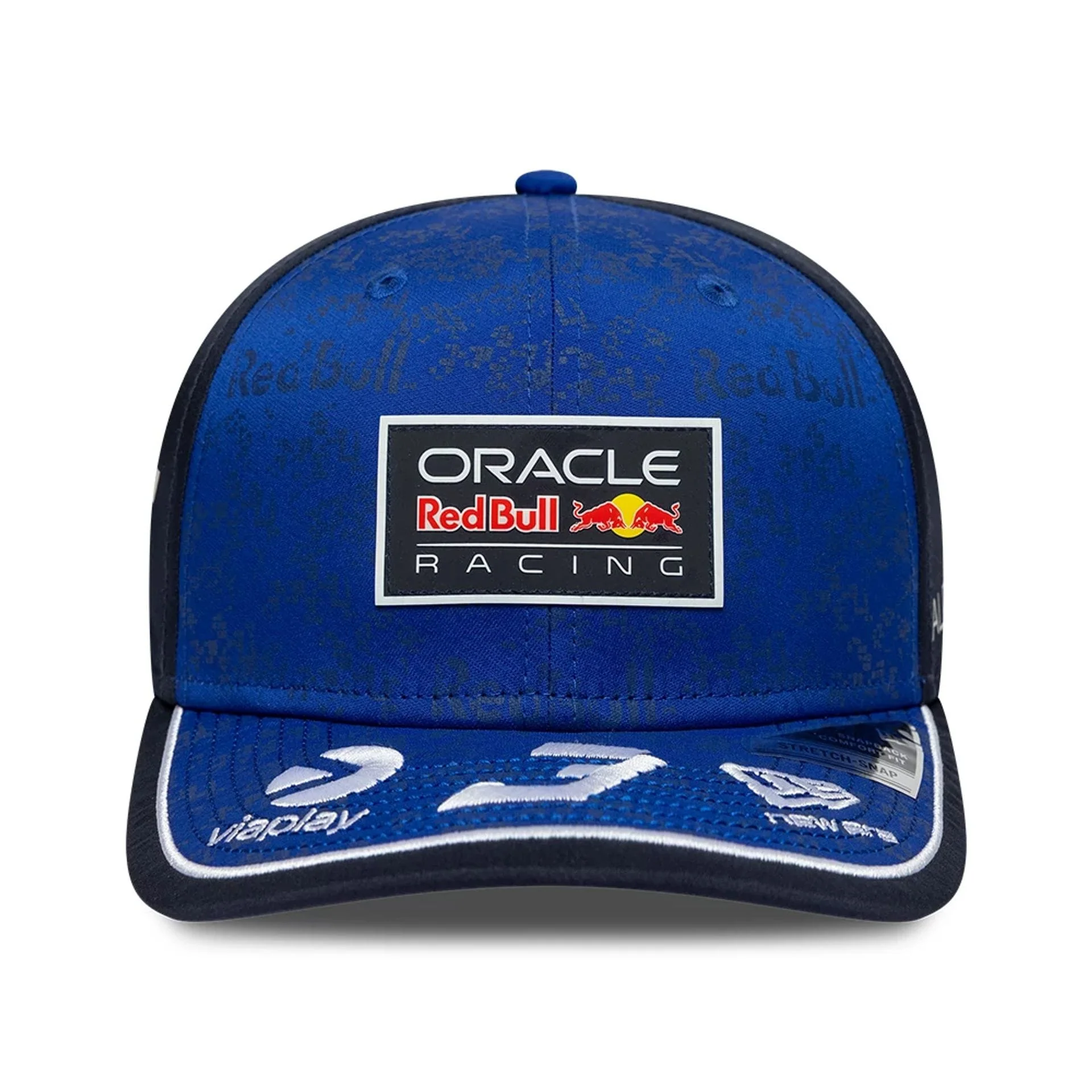Red Bull Racing Youth Max Verstappen Dark Blue 9SEVENTY Stretch Snap Adjustable Cap - Image 2